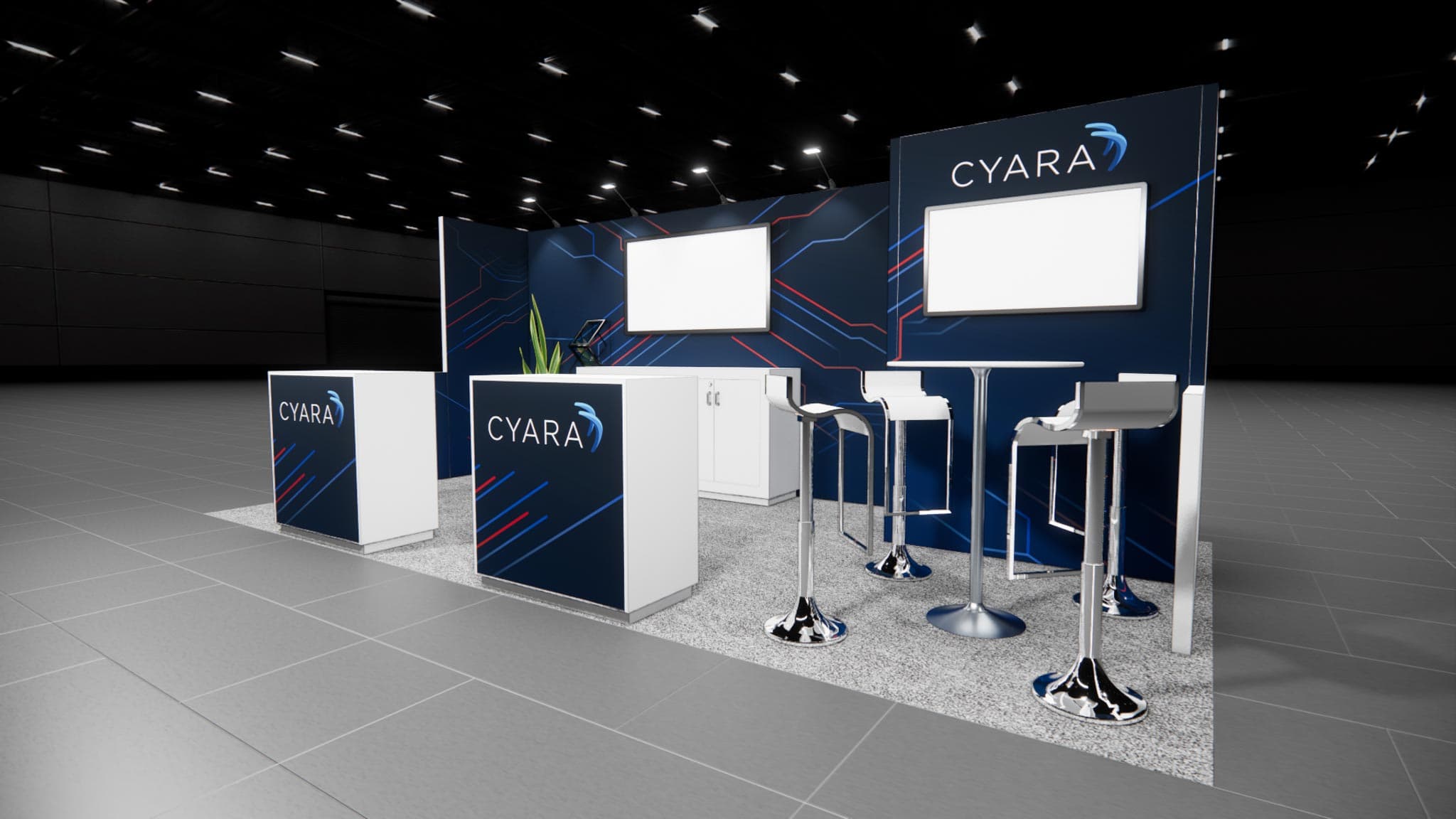 10 x 20 Inline Exhibit Rental — NAB Show, Las Vegas