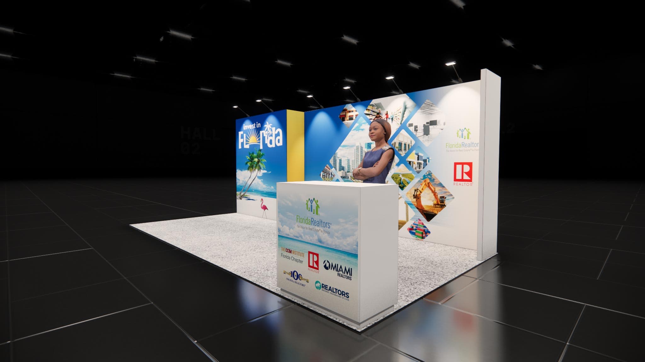 10 x 20 Inline Exhibit Rental — SHOT Show, Las Vegas