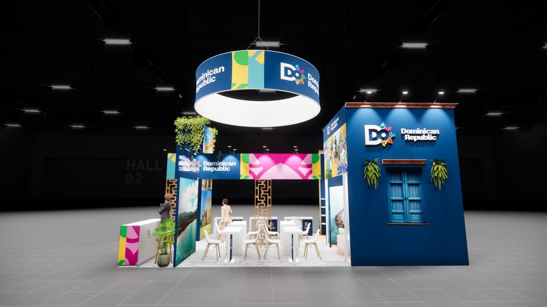 20 x 40 Island Exhibit Rental — IPPE, Atlanta