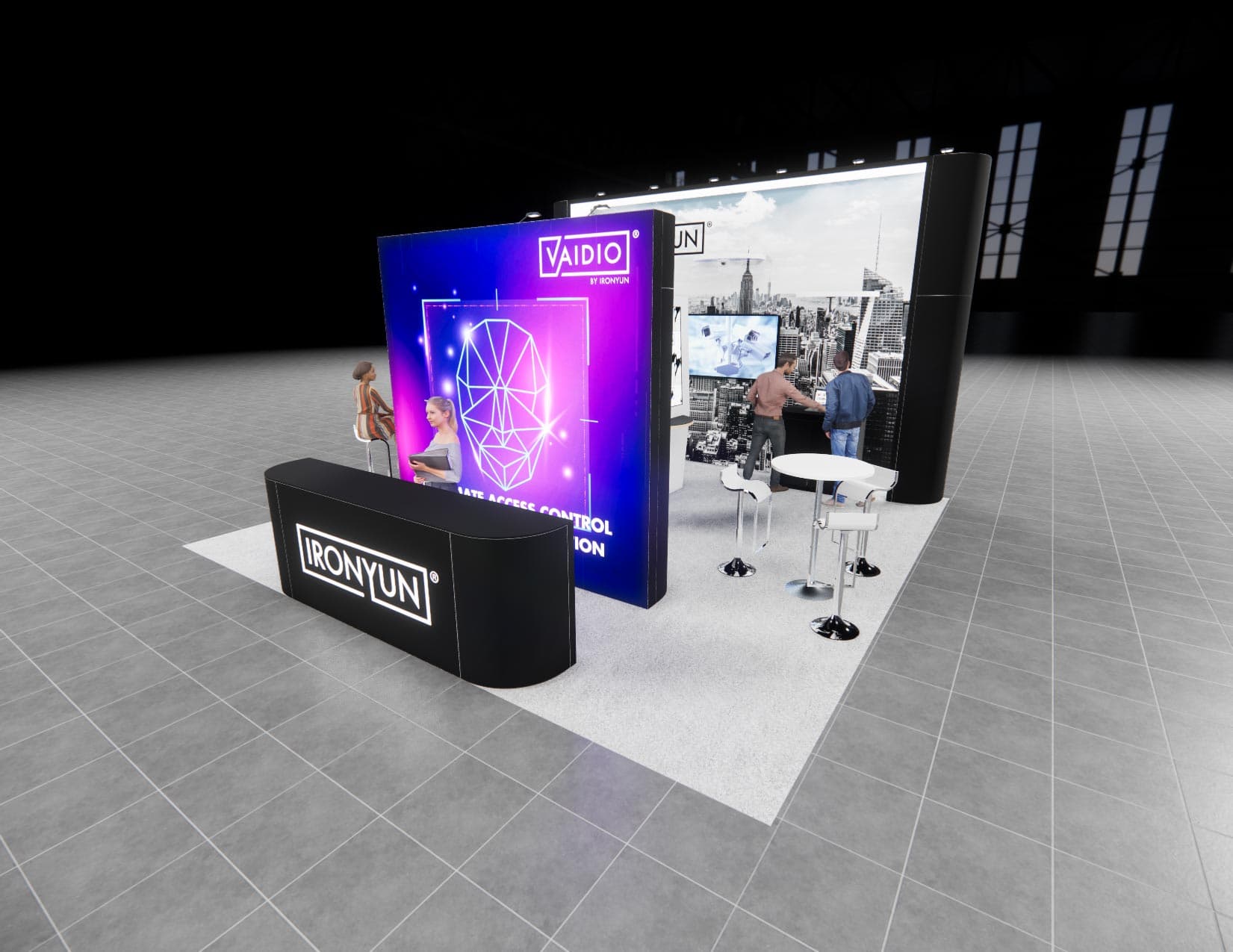 20 x 20 Island Exhibit Rental — Global Pet Expo, Orlando