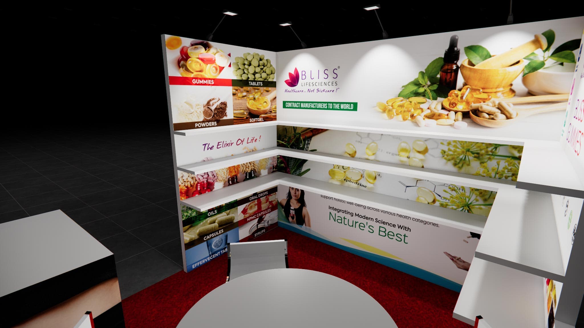 10 x 10 Inline Exhibit Rental — CES, Las Vegas