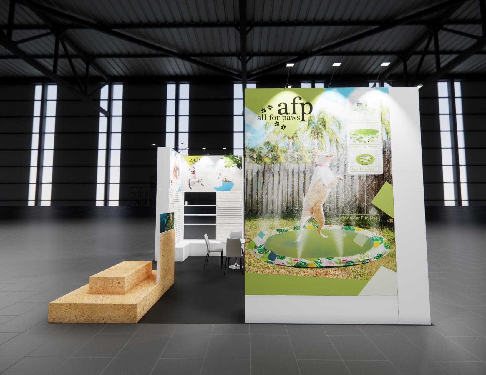 20 x 20 Island Exhibit Rental — InfoComm, Las Vegas