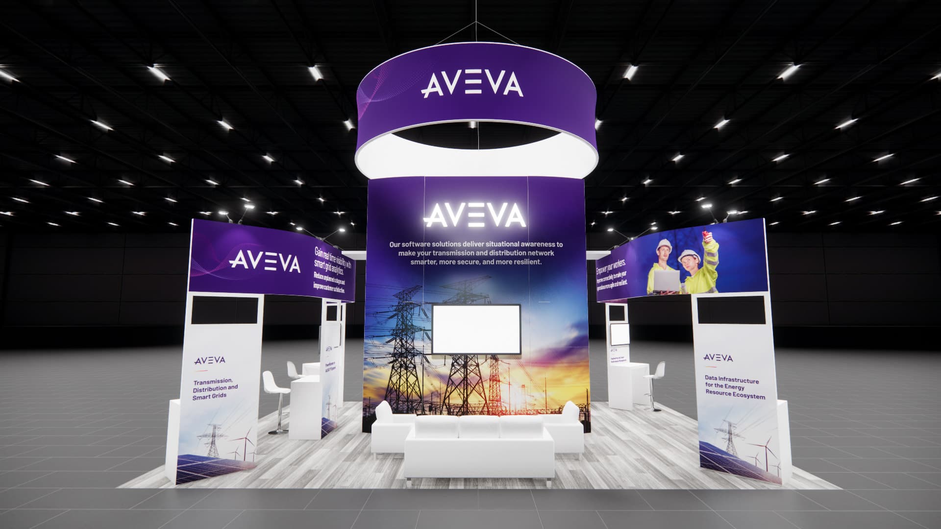 20 x 30 Island Exhibit Rental — SEMA Show, Las Vegas