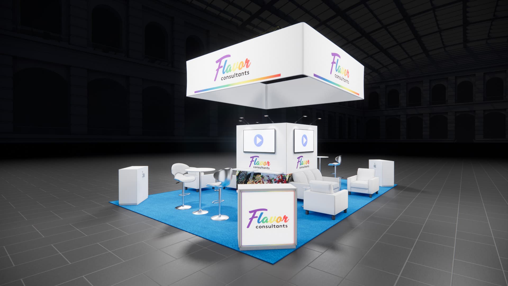 20 x 30 Island Exhibit Rental — PACK EXPO Las Vegas, Las Vegas