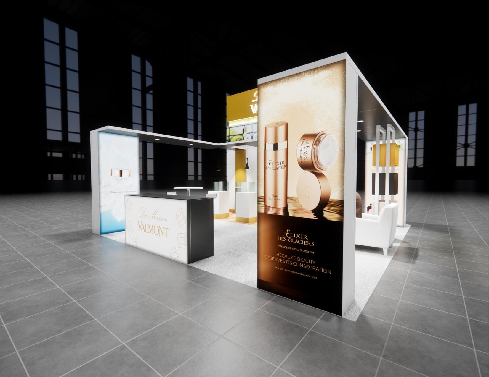 20 x 20 Island Exhibit Rental — InfoComm, Las Vegas