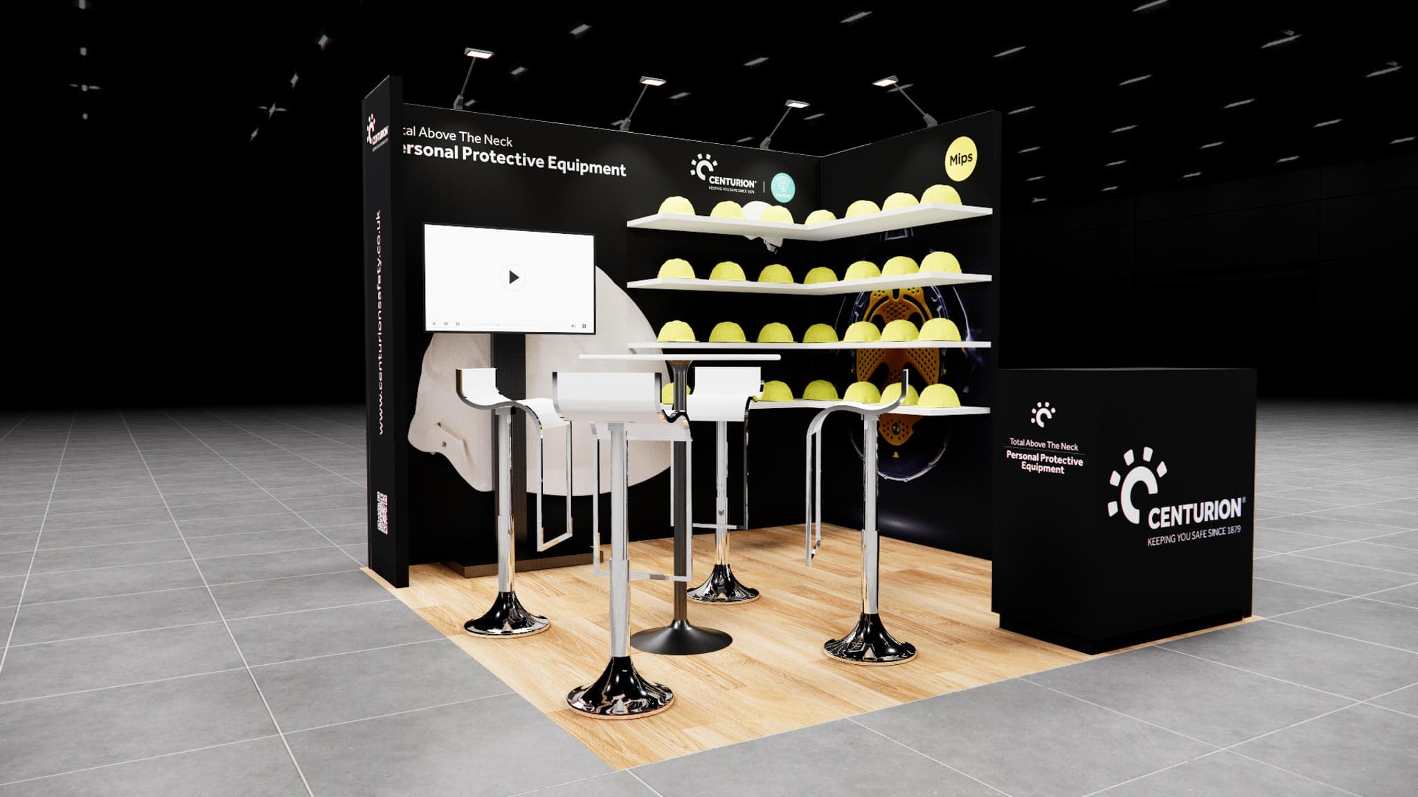 10 x 10 Inline Exhibit Rental — CES, Las Vegas