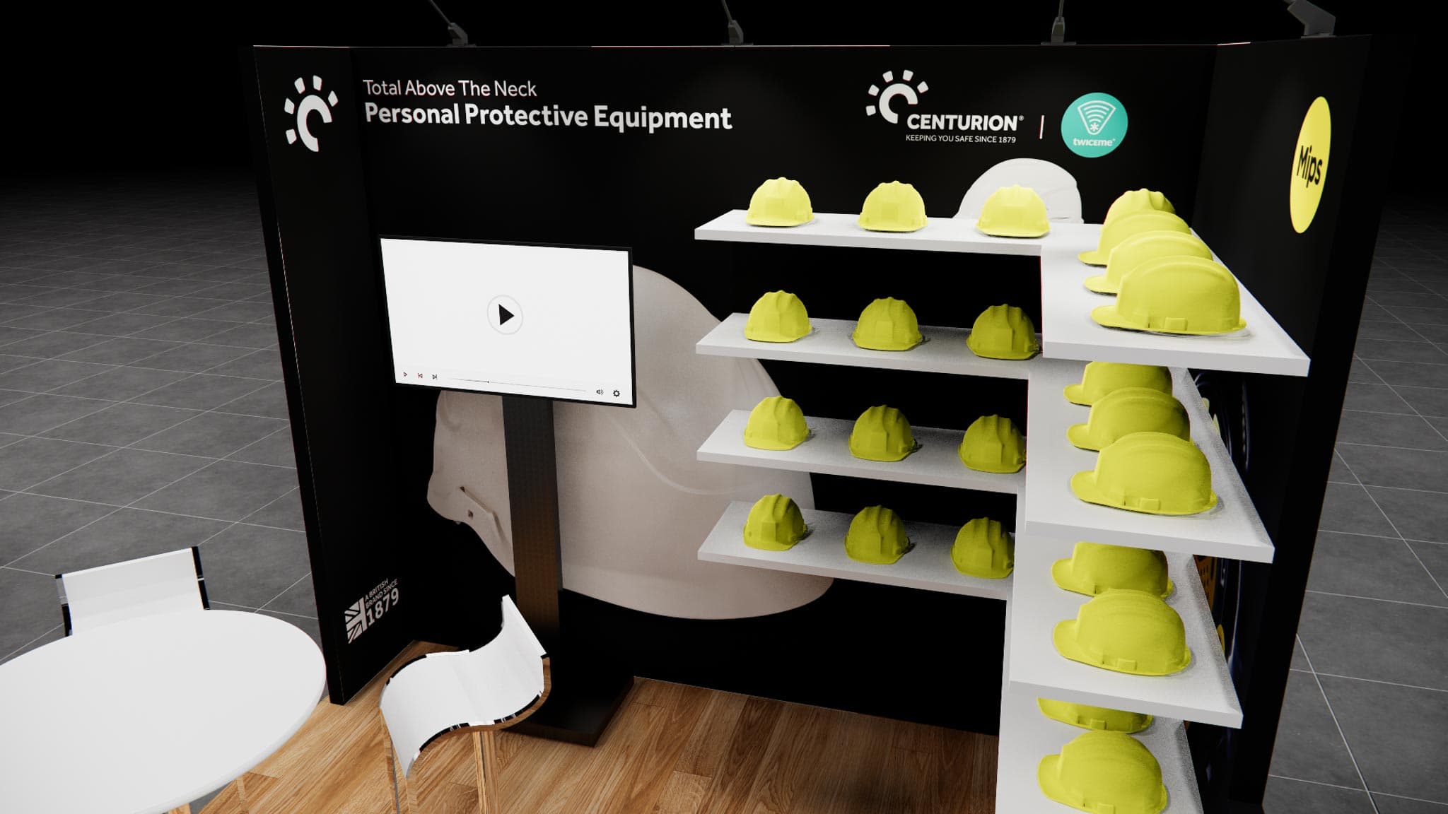 10 x 10 Inline Exhibit Rental — CES, Las Vegas