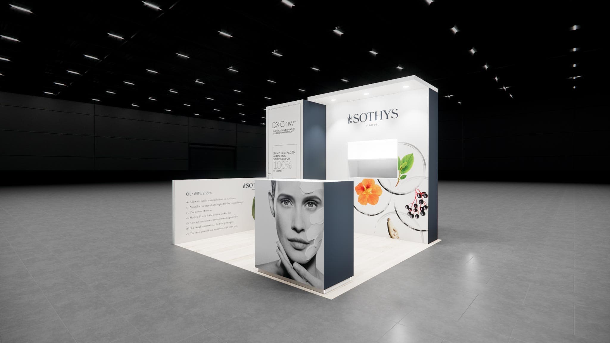 10 x 10 Inline Exhibit Rental — HIMSS, Las Vegas