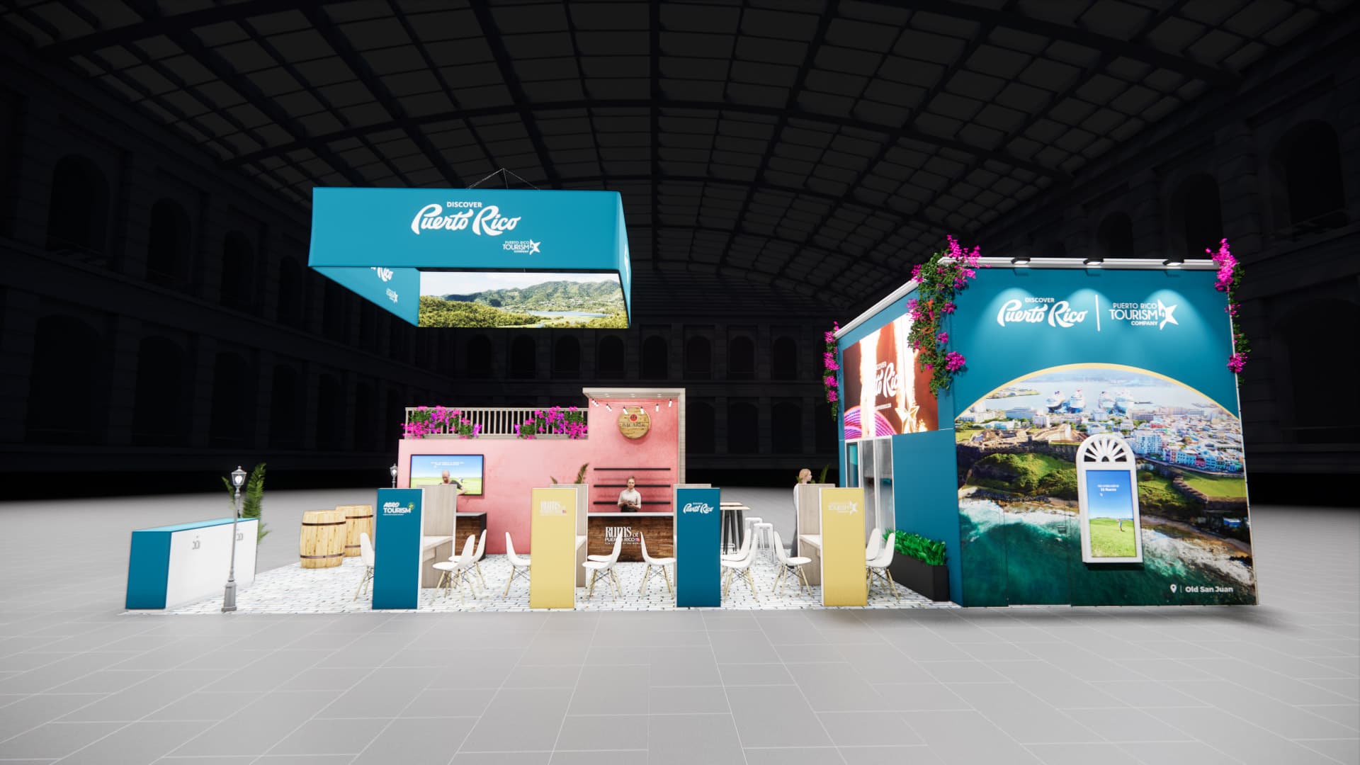 20 x 40 Island Exhibit Rental — IPPE, Atlanta