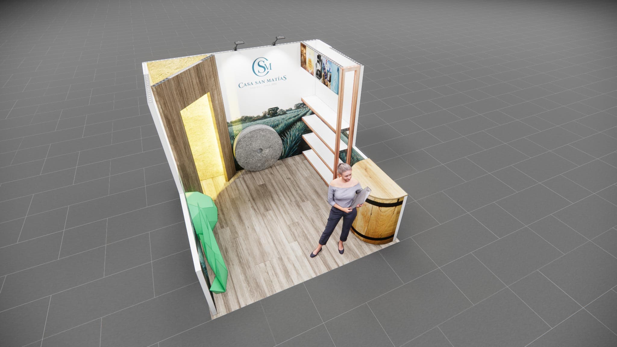 10 x 10 Inline Exhibit Rental — Global Pet Expo, Orlando