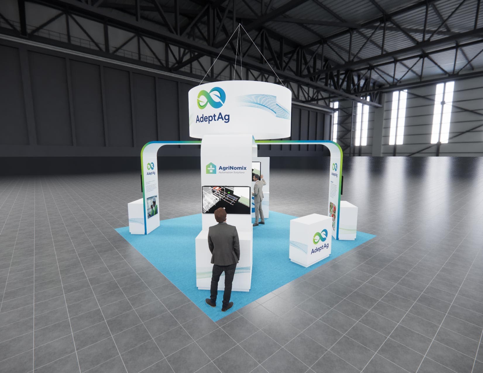 20 x 20 Island Exhibit Rental — Global Pet Expo, Orlando