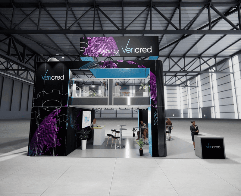 20 x 30 Island Exhibit Rental — OTC, Houston