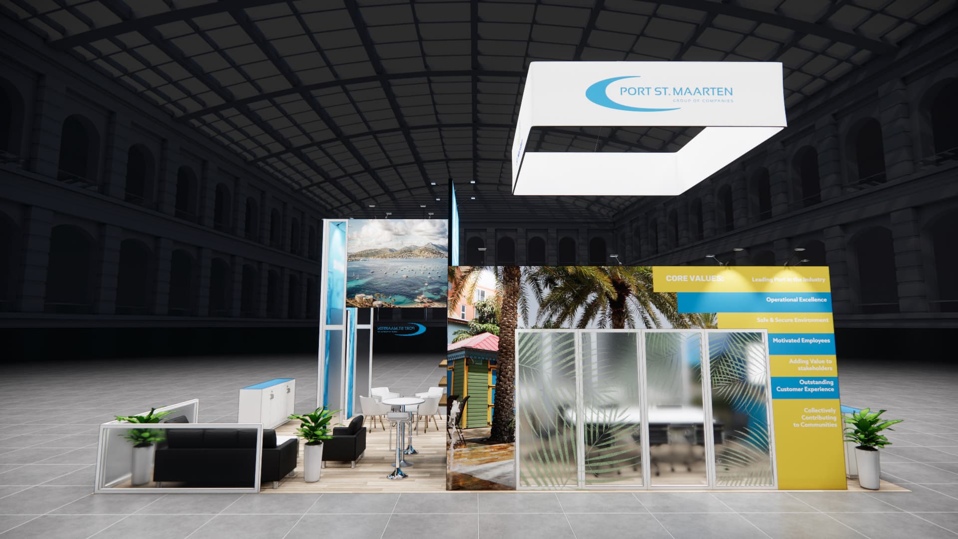 20 x 40 Island Exhibit Rental — IPPE, Atlanta