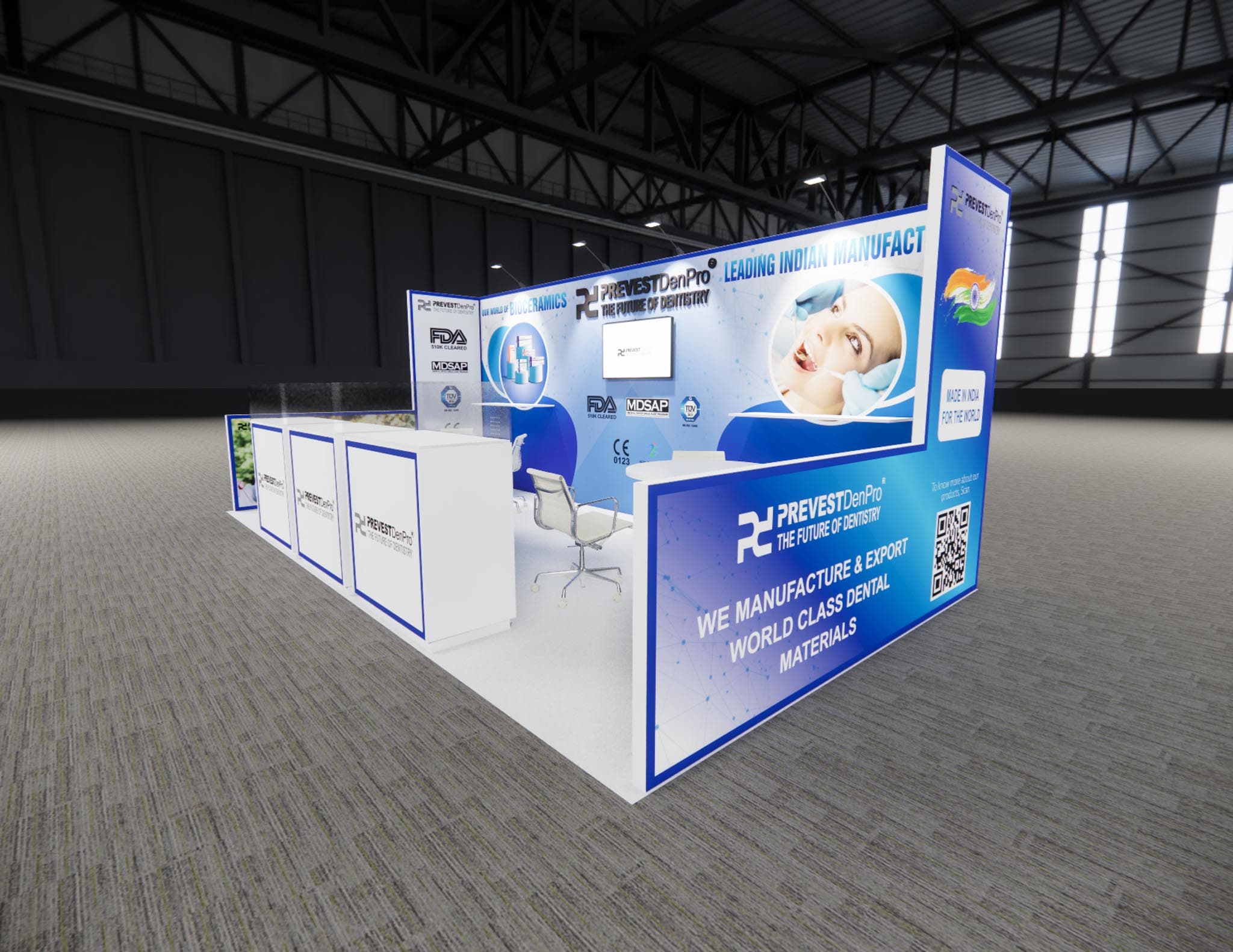 10 x 20 Inline Exhibit Rental — NAB Show, Las Vegas