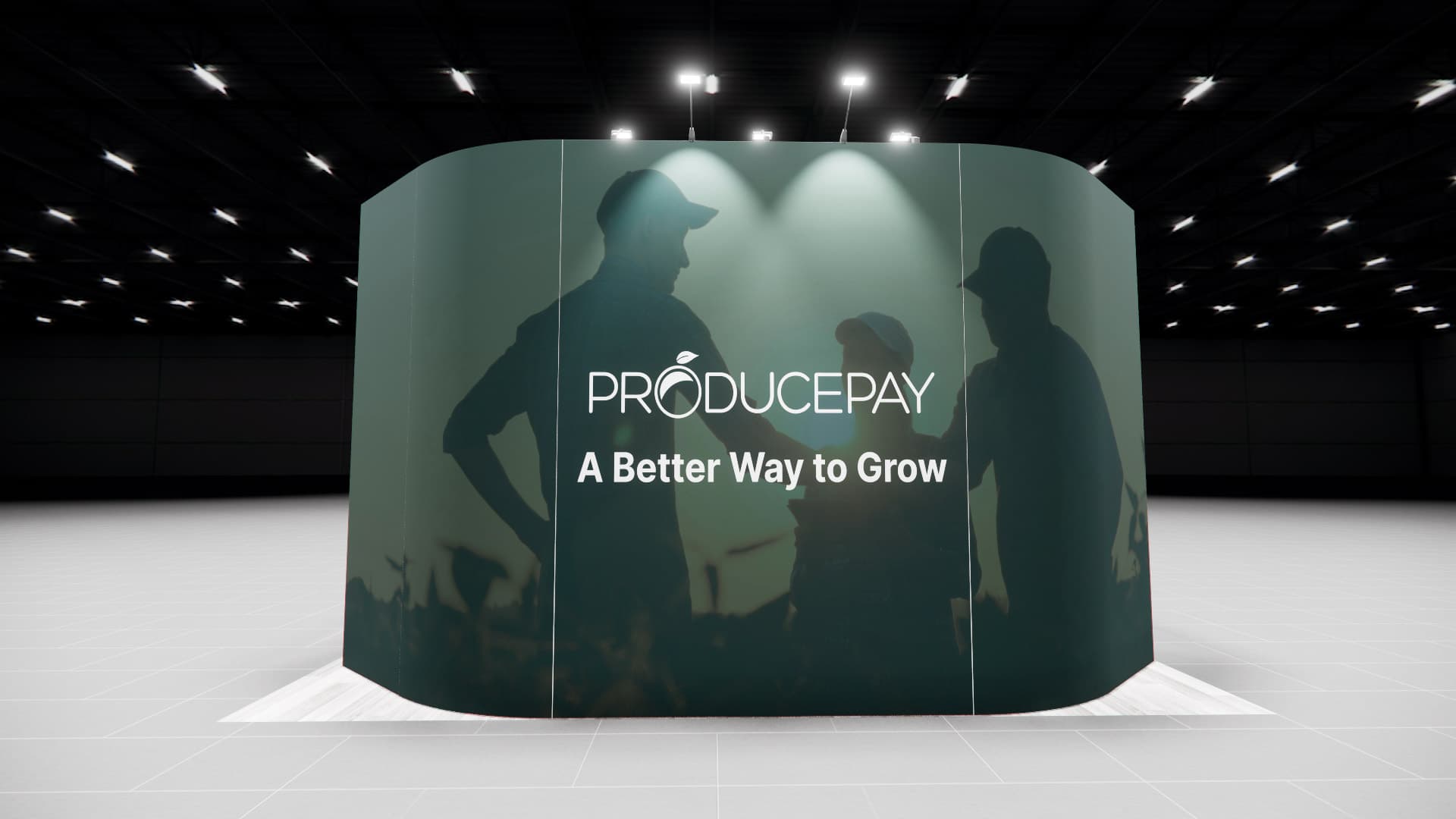 20 x 40 Island Exhibit Rental — OTC, Houston