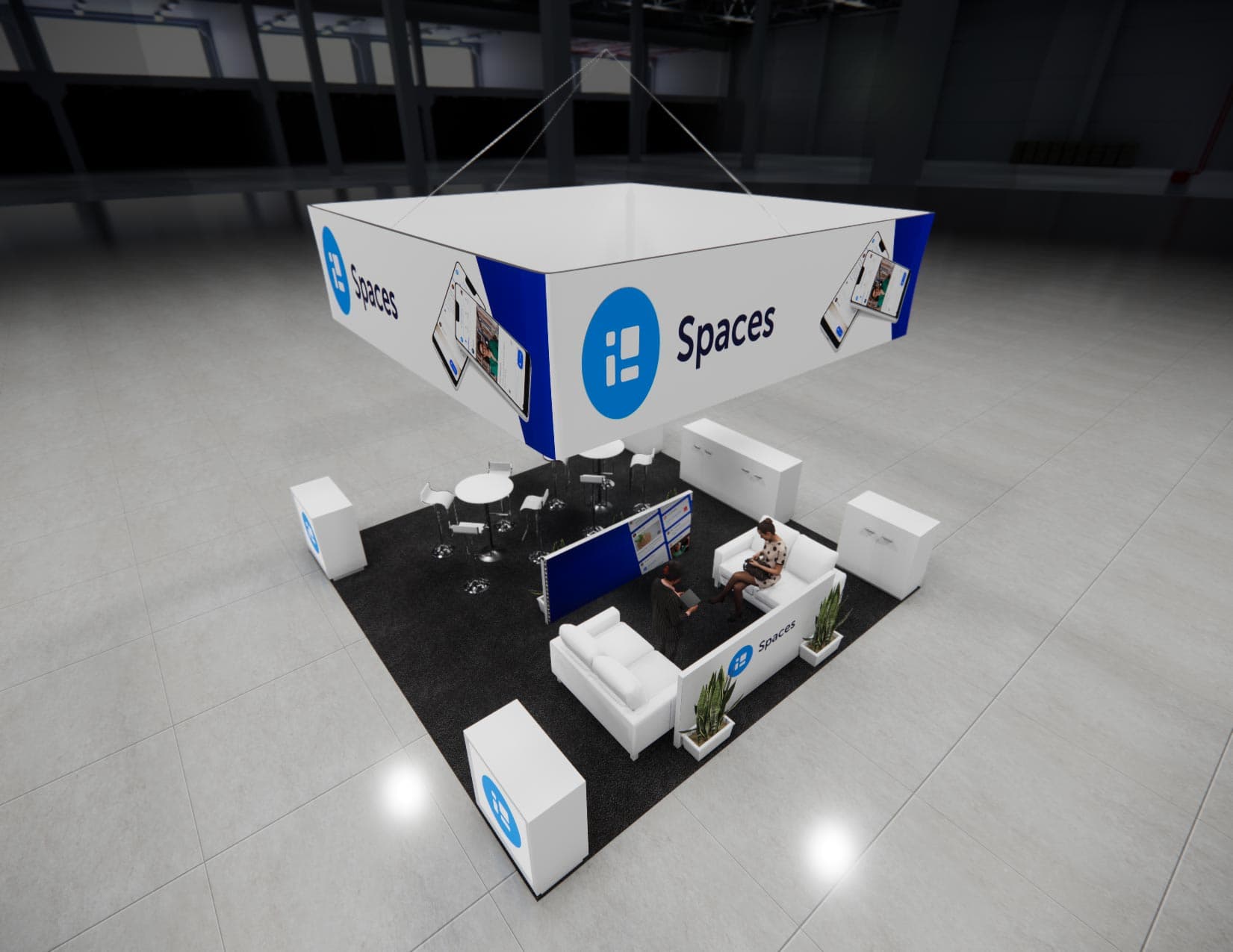 20 x 20 Island Exhibit Rental — IAAPA Expo, Orlando