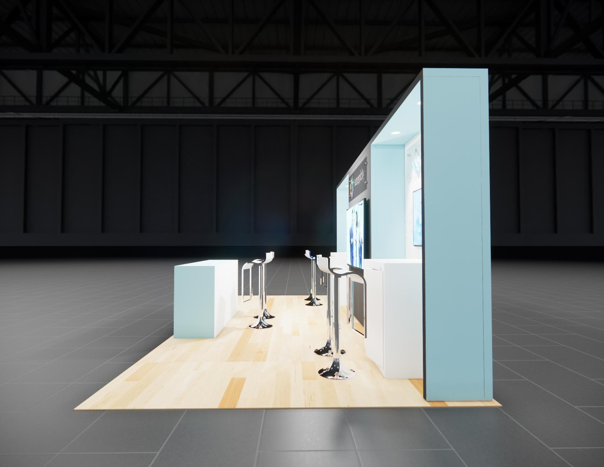 10 x 20 Inline Exhibit Rental — NAB Show, Las Vegas