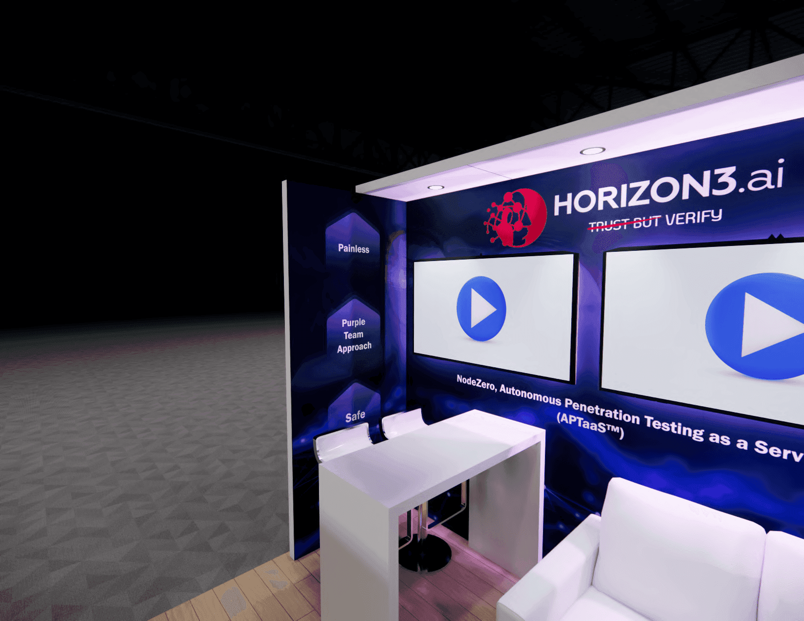 10 x 10 Inline Exhibit Rental — CES, Las Vegas