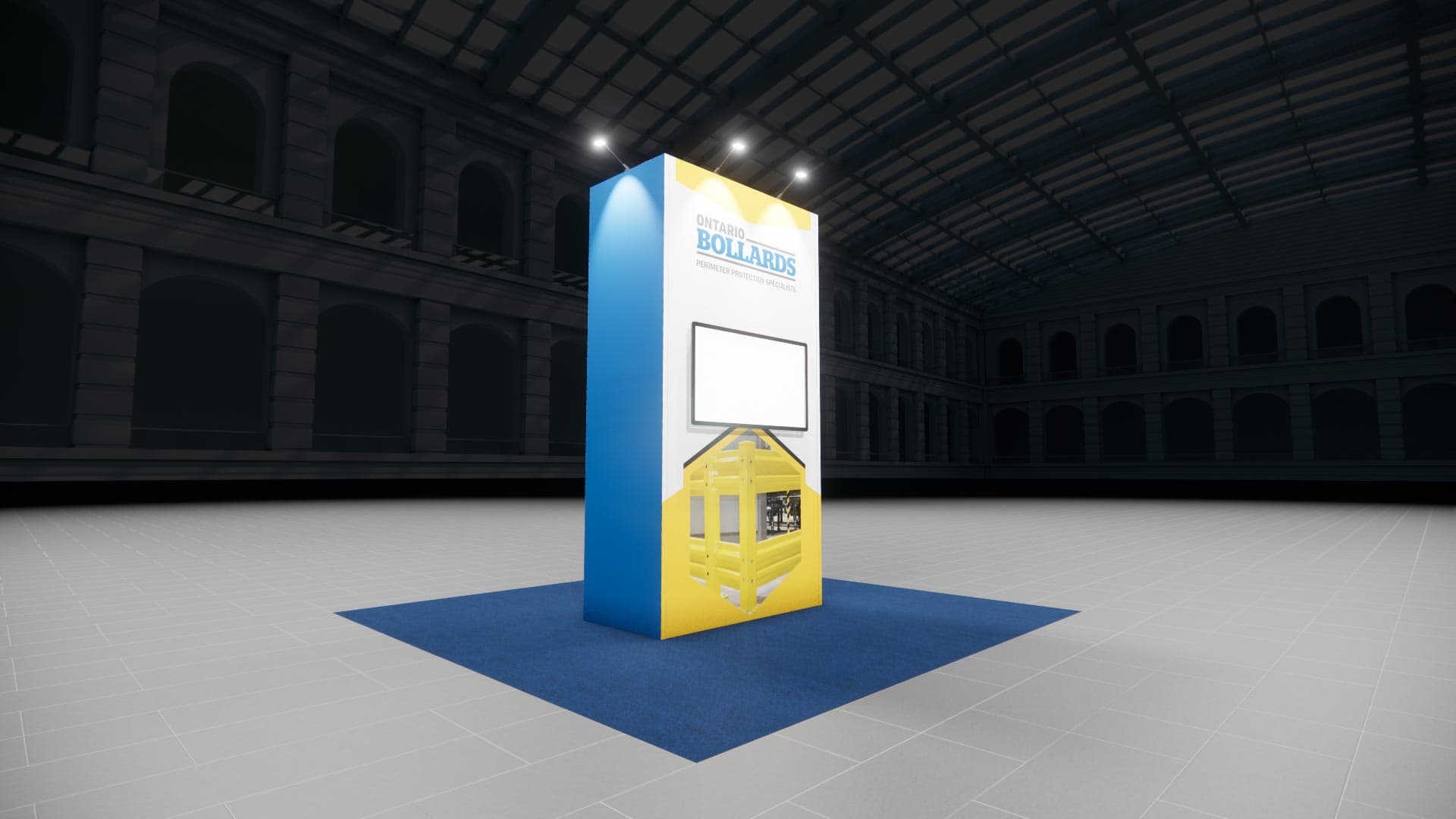 20 x 20 Island Exhibit Rental — InfoComm, Las Vegas