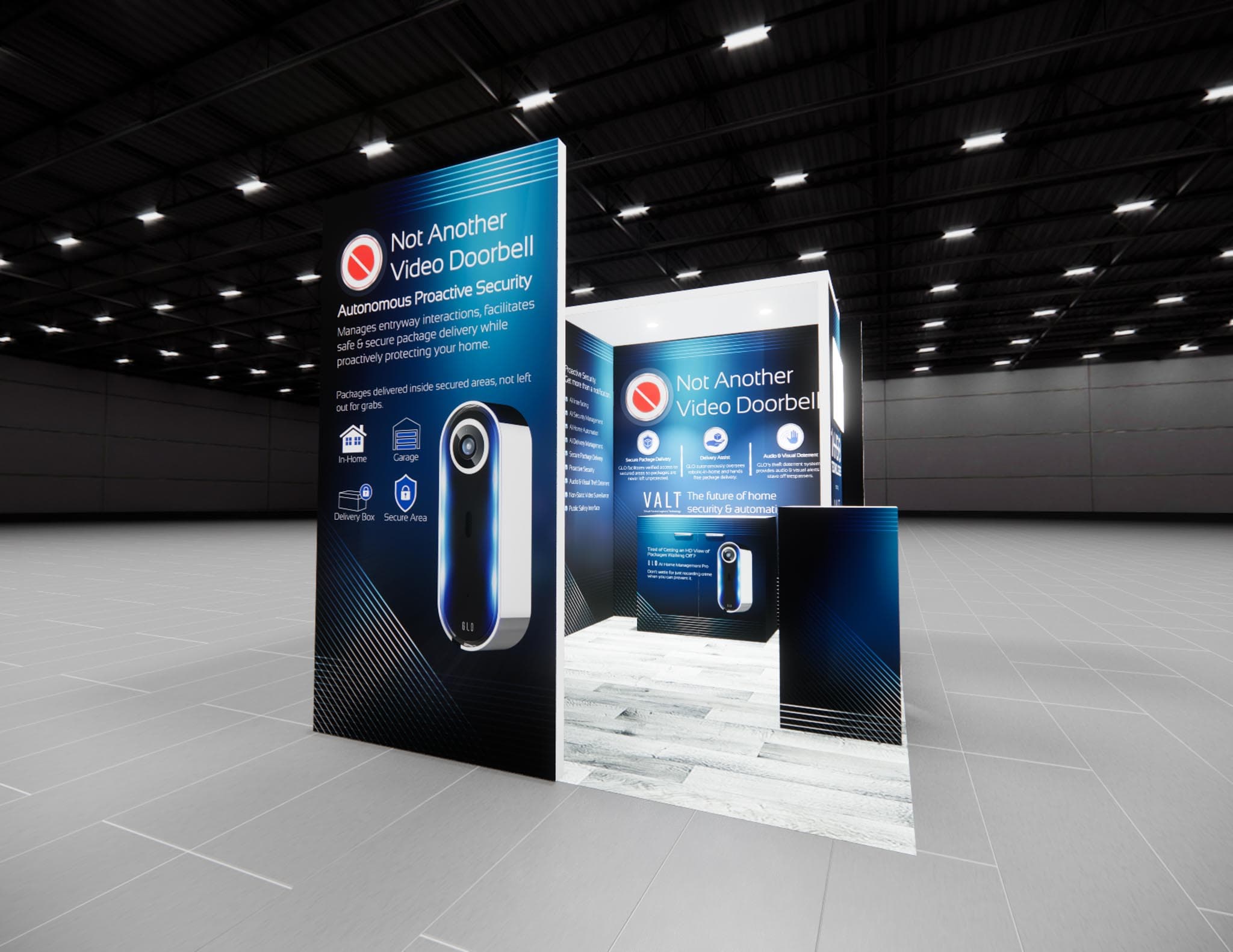 10 x 10 Inline Exhibit Rental — CES, Las Vegas