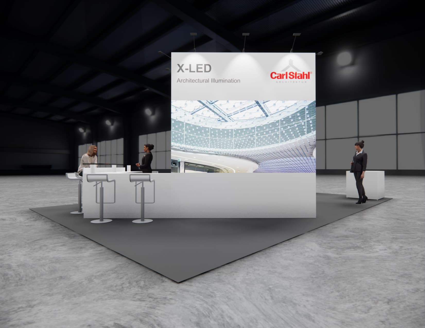 20 x 30 Island Exhibit Rental — SEMA Show, Las Vegas