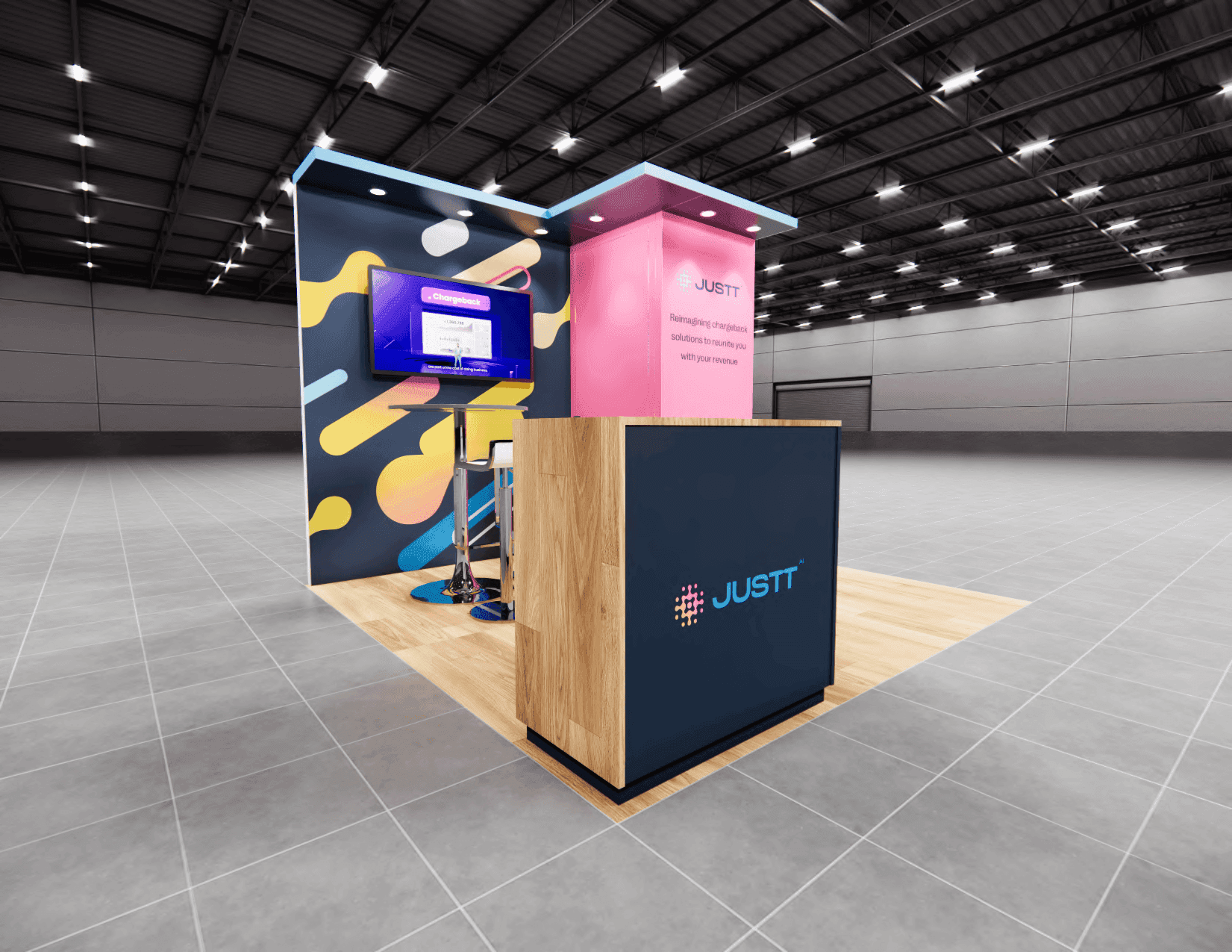 10 x 10 Inline Exhibit Rental — CES, Las Vegas