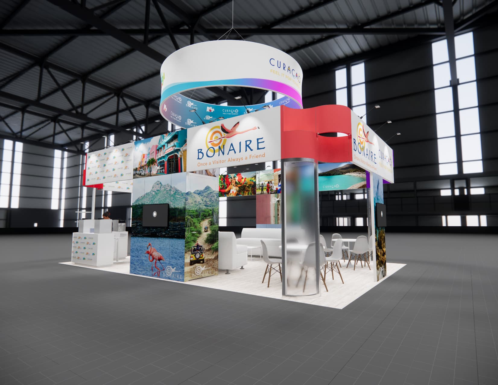 20 x 30 Island Exhibit Rental — PACK EXPO Las Vegas, Las Vegas