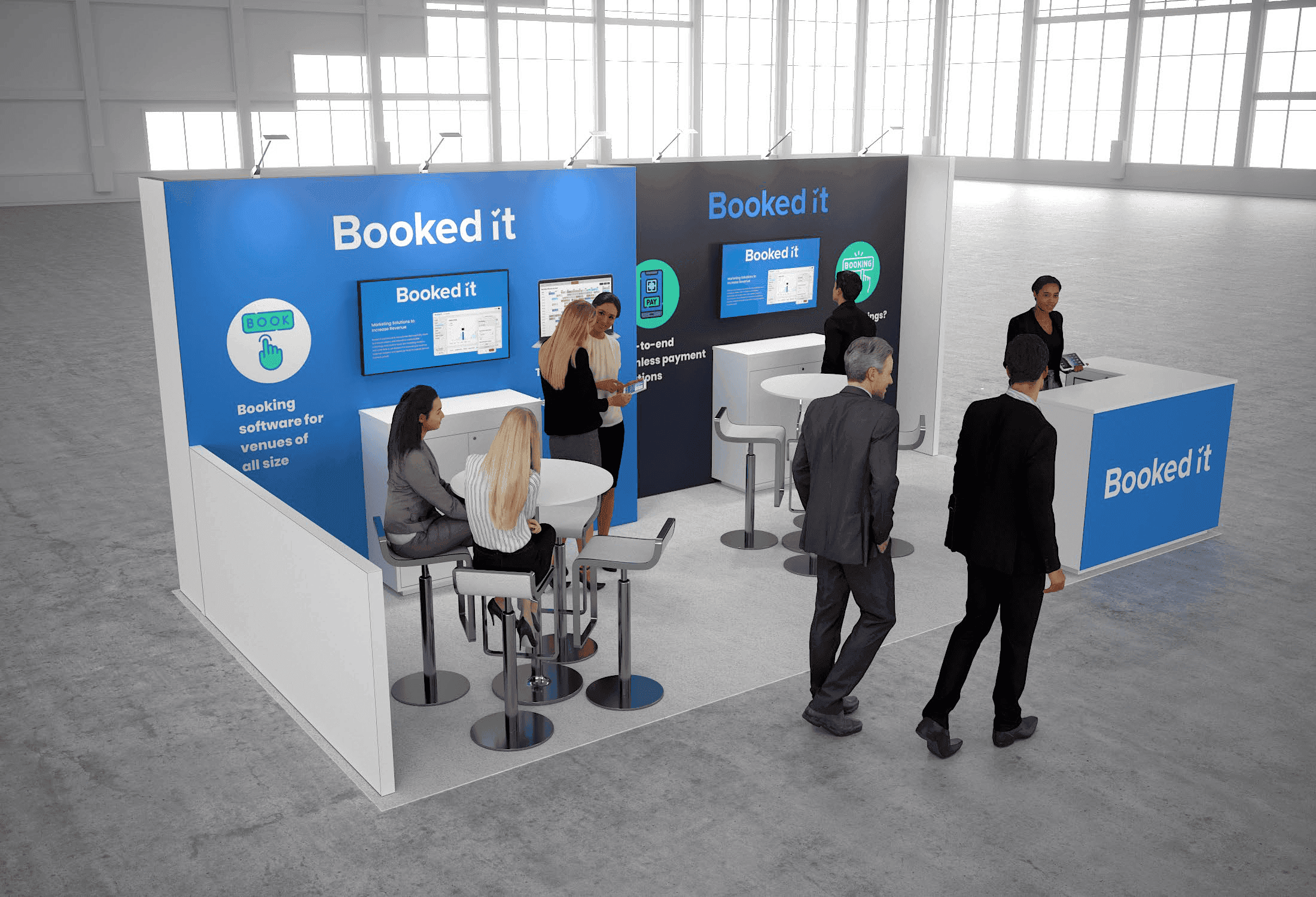 10 x 20 Inline Exhibit Rental — KBIS, Orlando