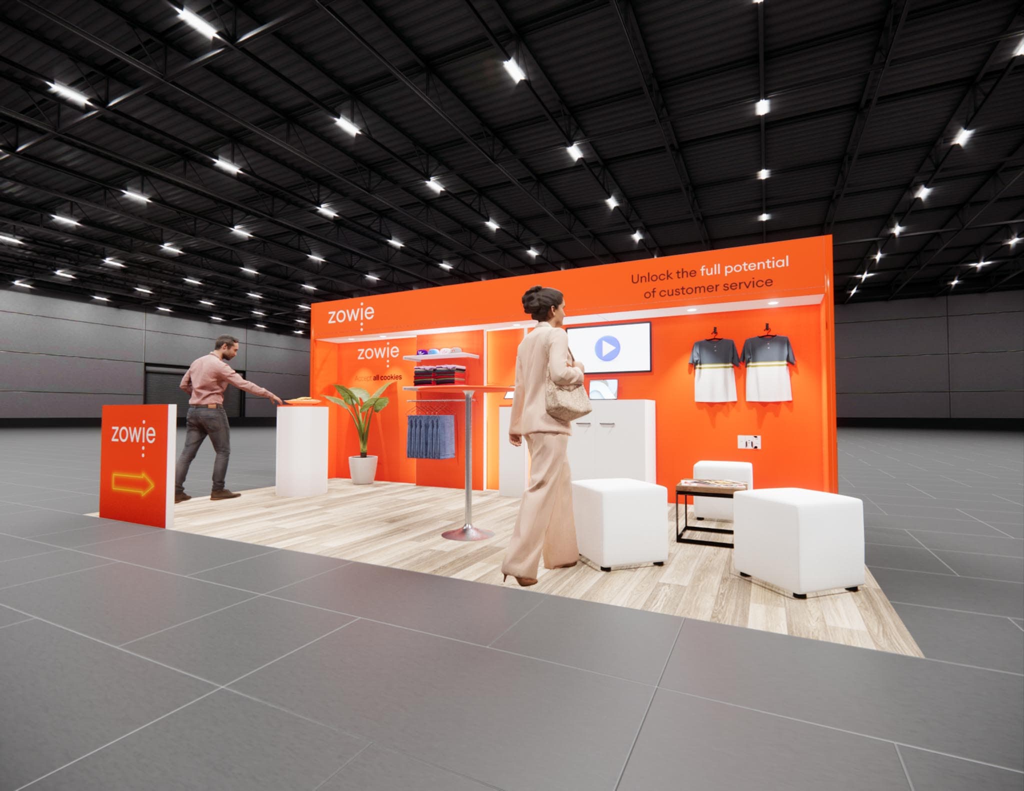 10 x 20 Inline Exhibit Rental — IAAPA Expo, Orlando