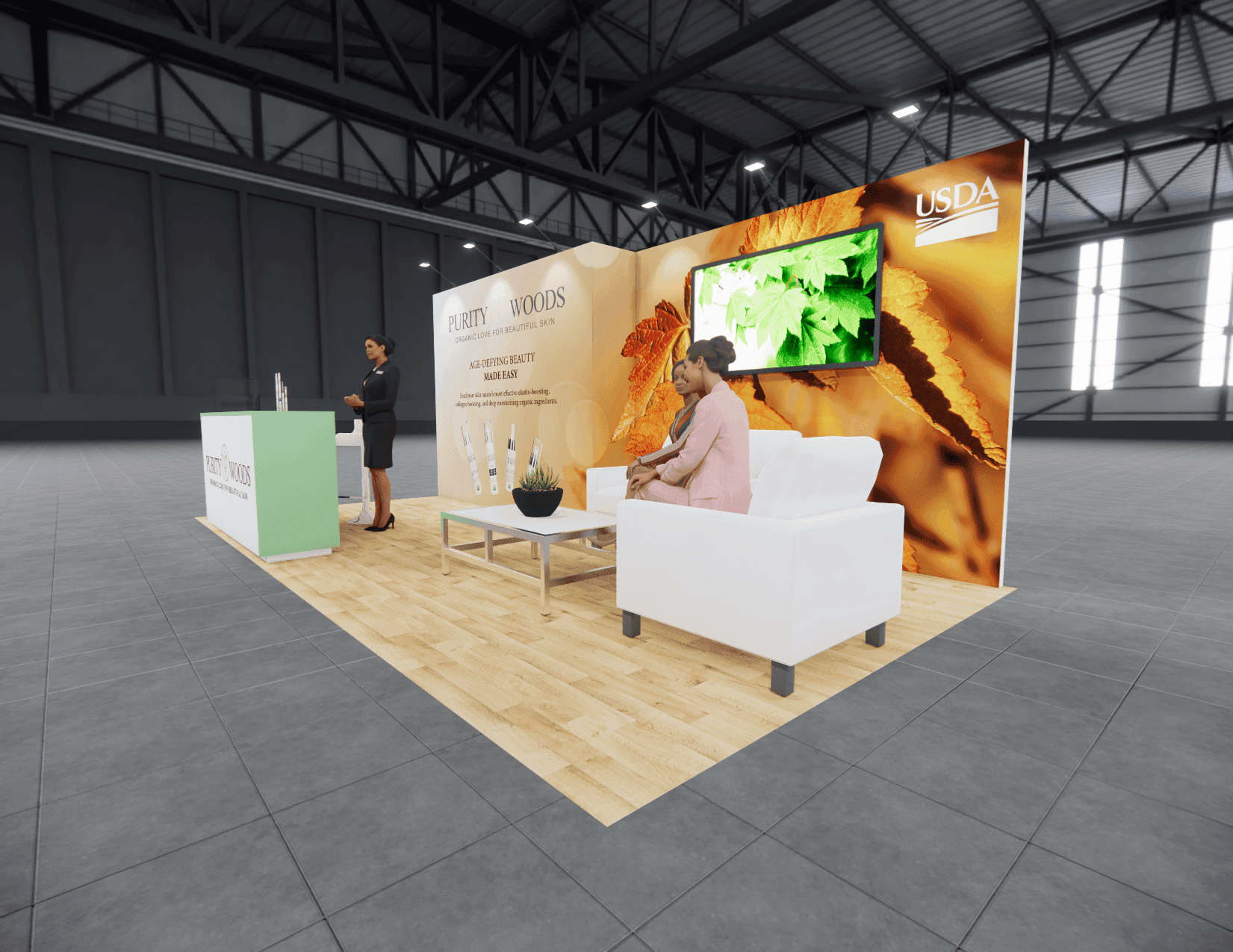 10 x 20 Inline Exhibit Rental — NAB Show, Las Vegas