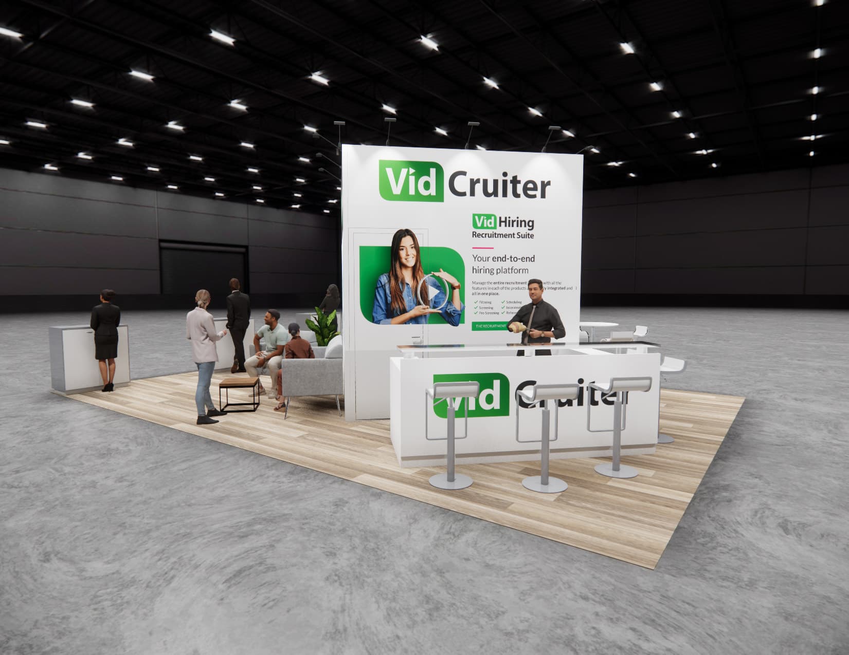 20 x 30 Inline Exhibit Rental — SEMA Show, Las Vegas