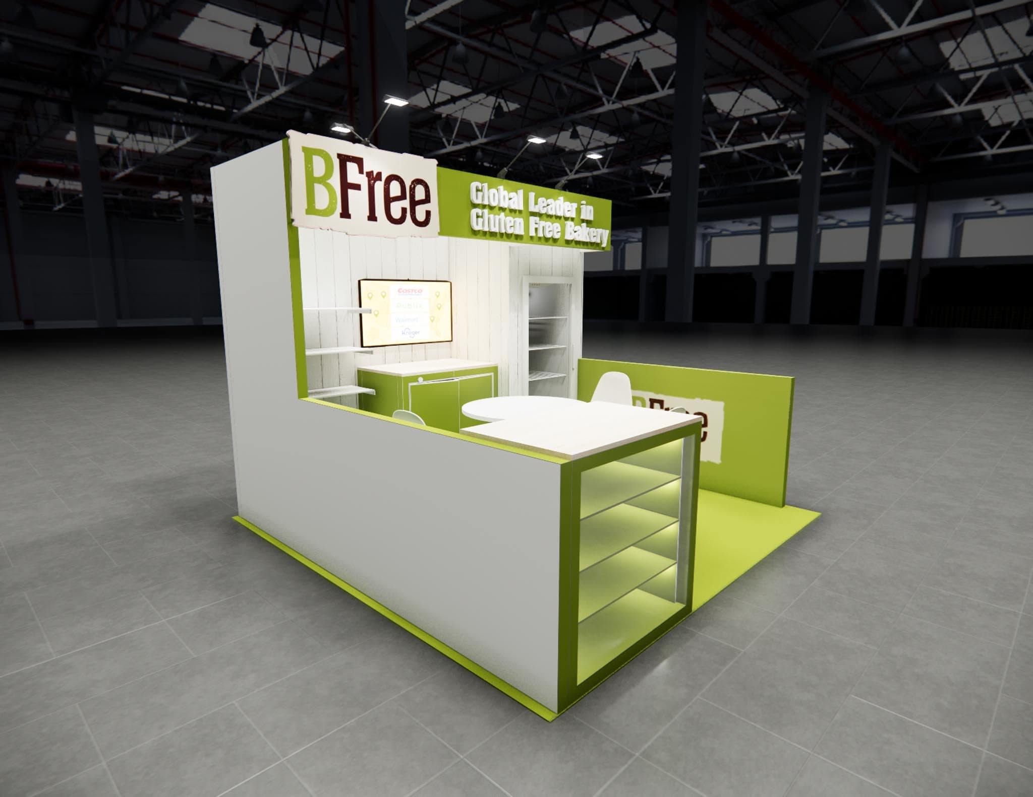 10 x 10 Inline Exhibit Rental — InfoComm, Las Vegas