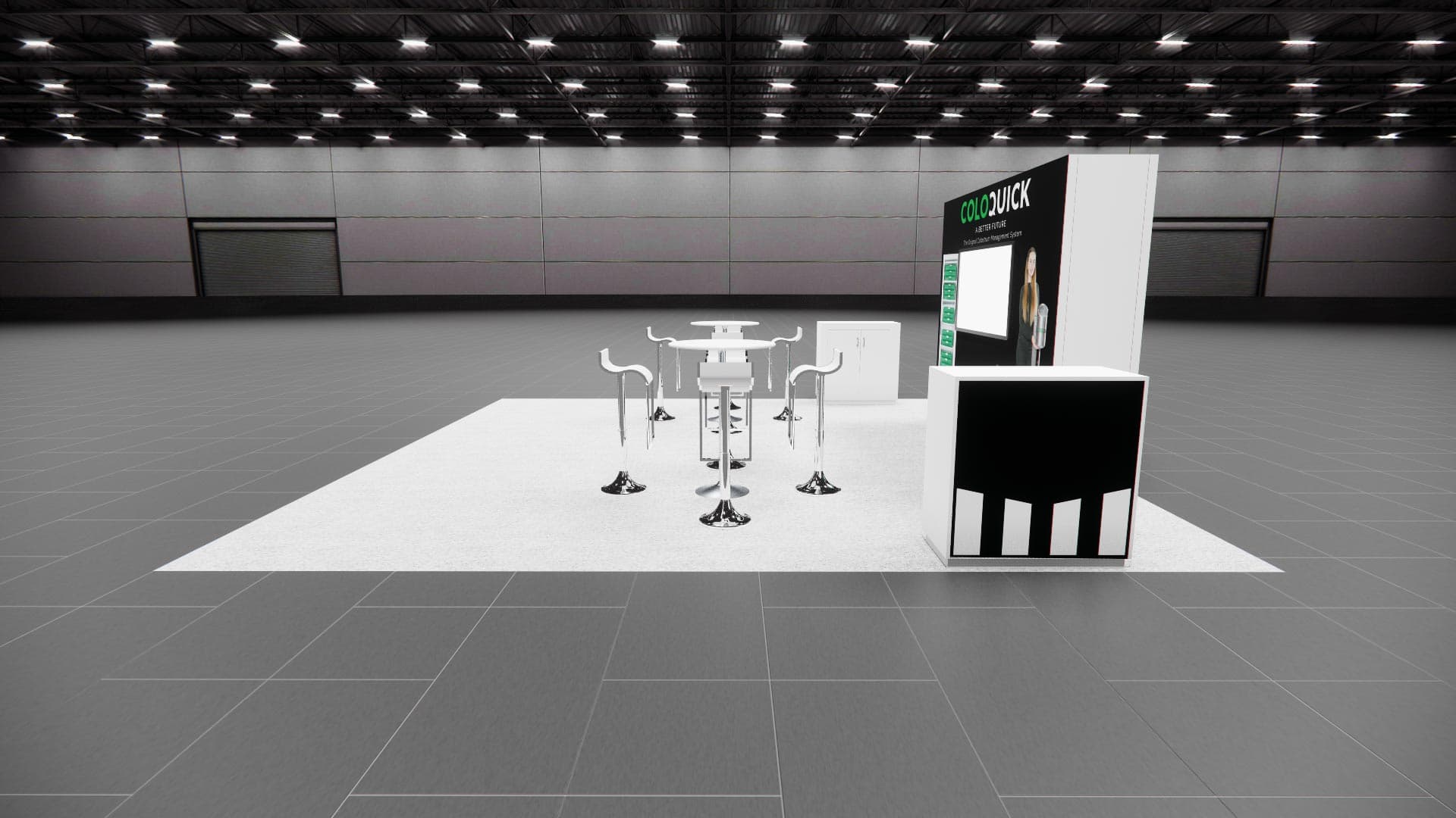 20 x 20 Island Exhibit Rental — NeoCon, Chicago