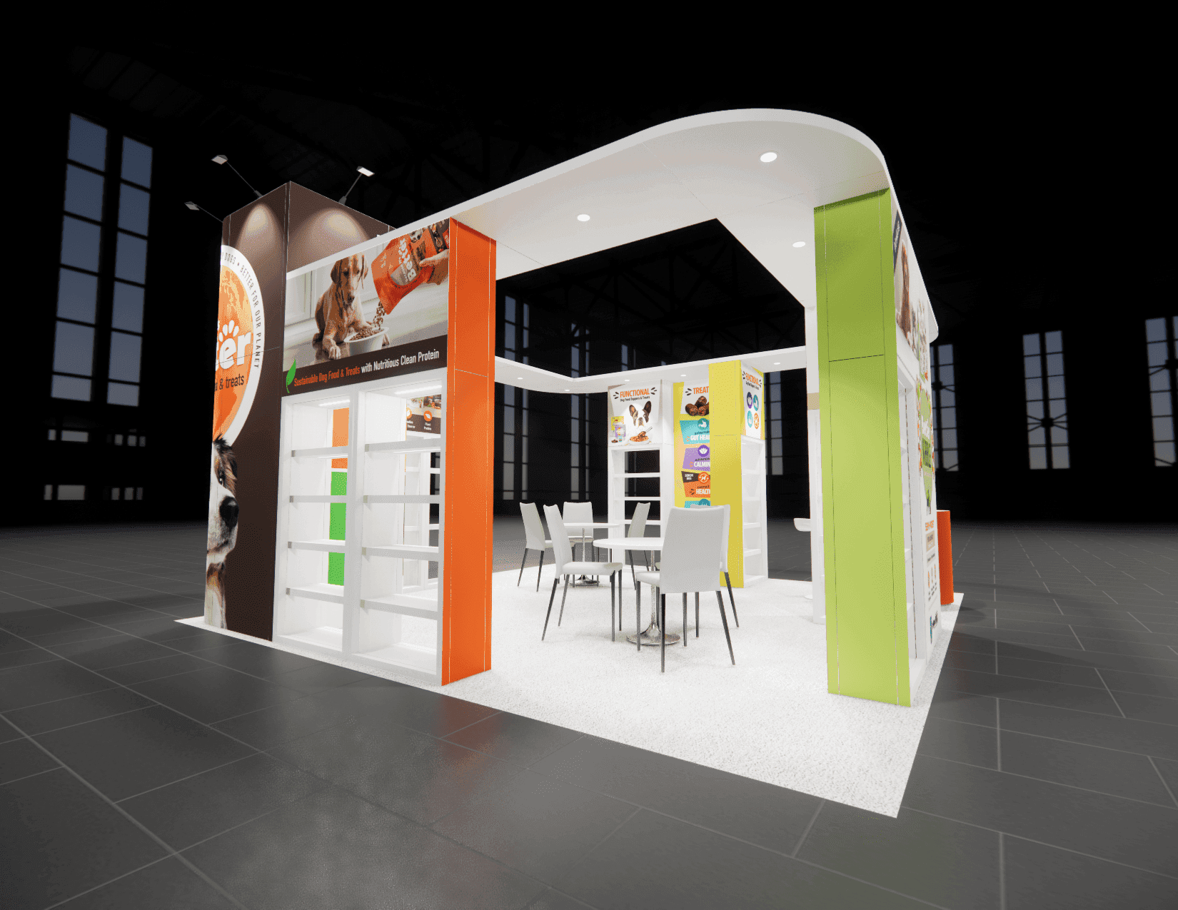 20 x 20 Island Exhibit Rental — InfoComm, Las Vegas