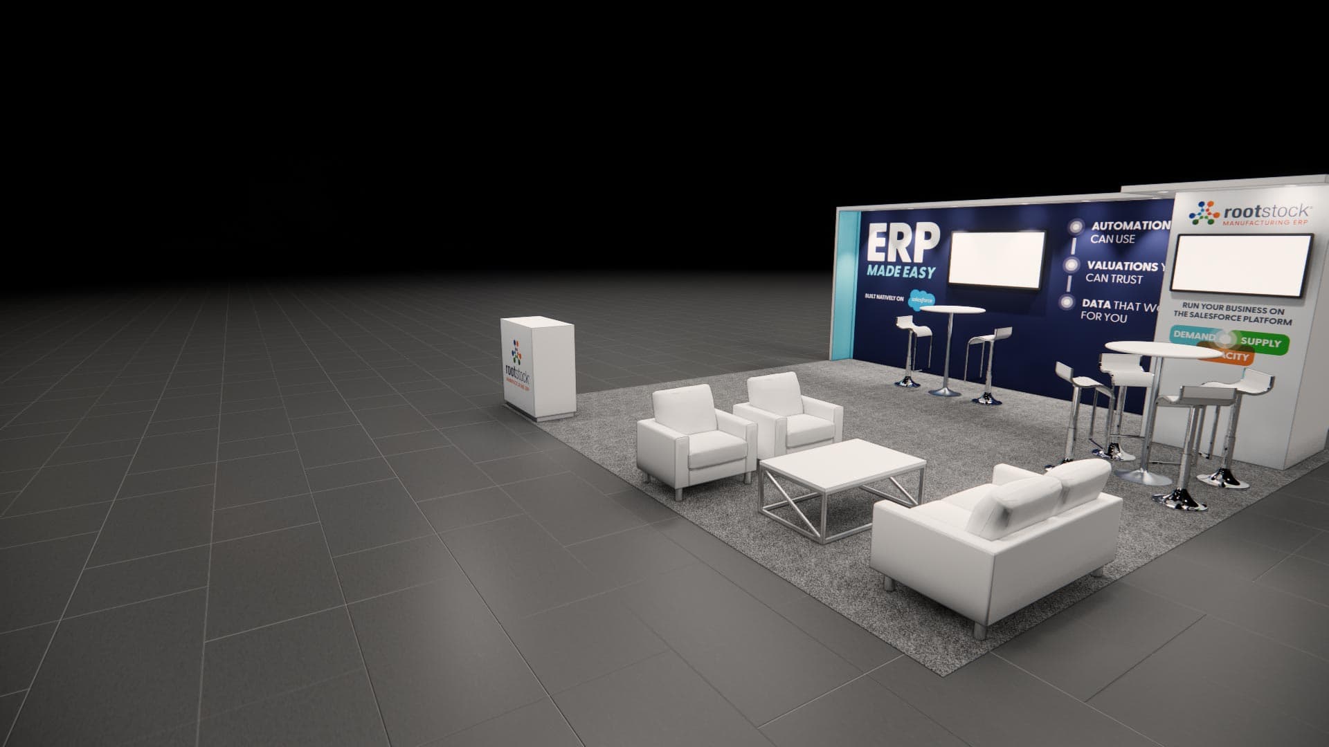 20 x 20 Island Exhibit Rental — Global Pet Expo, Orlando