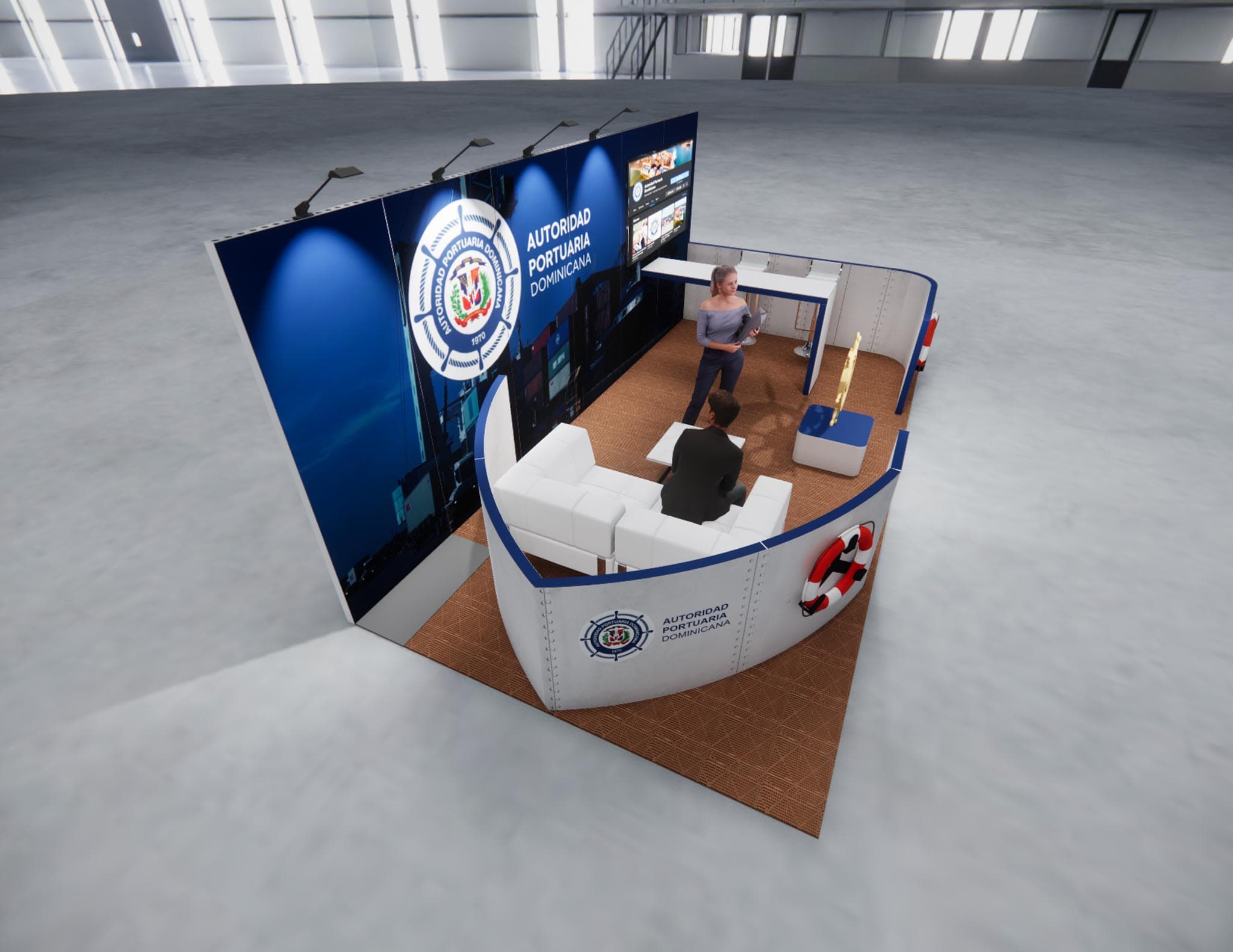 10 x 20 Inline Exhibit Rental — SHOT Show, Las Vegas