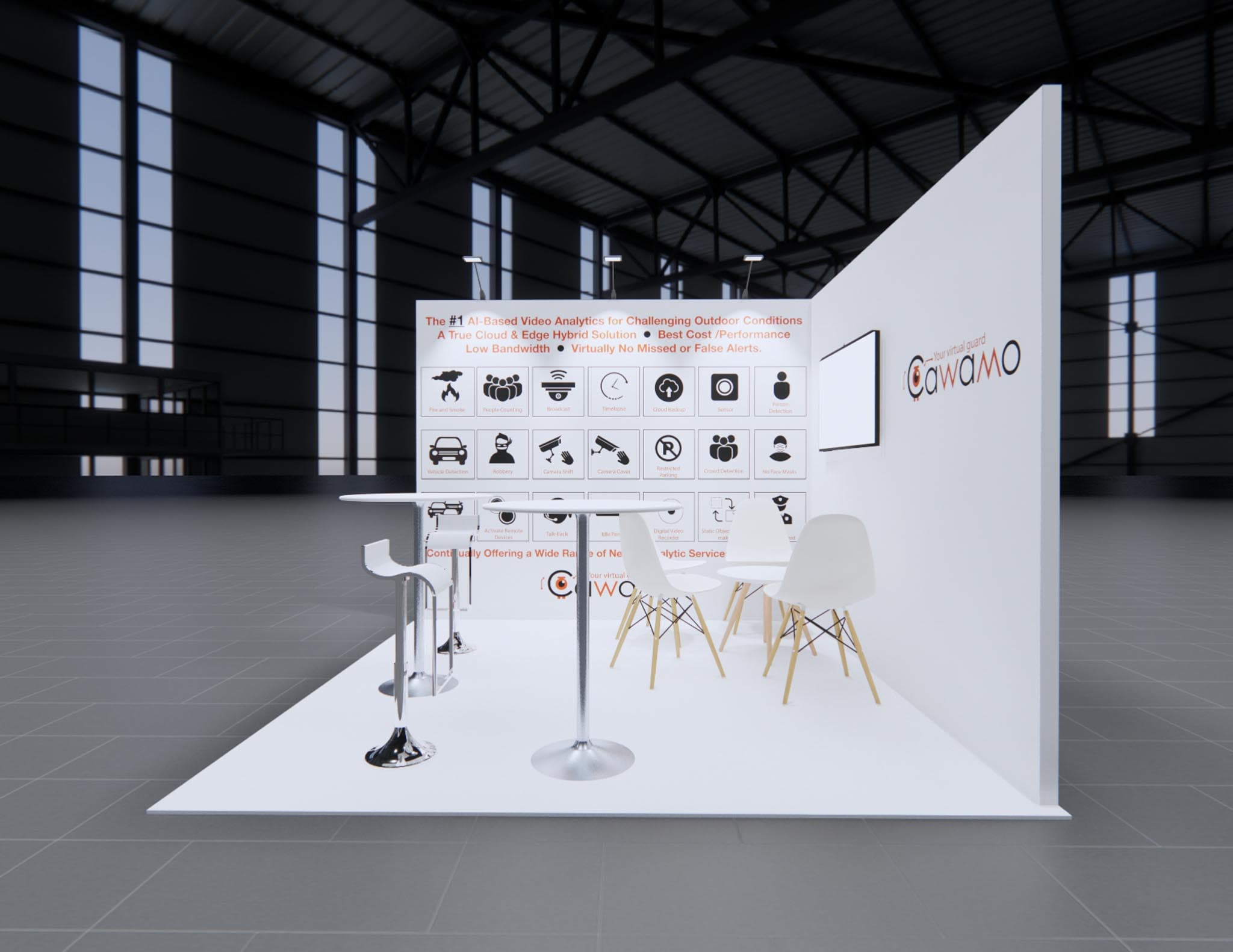 10 x 10 Inline Exhibit Rental — SHOT Show, Las Vegas