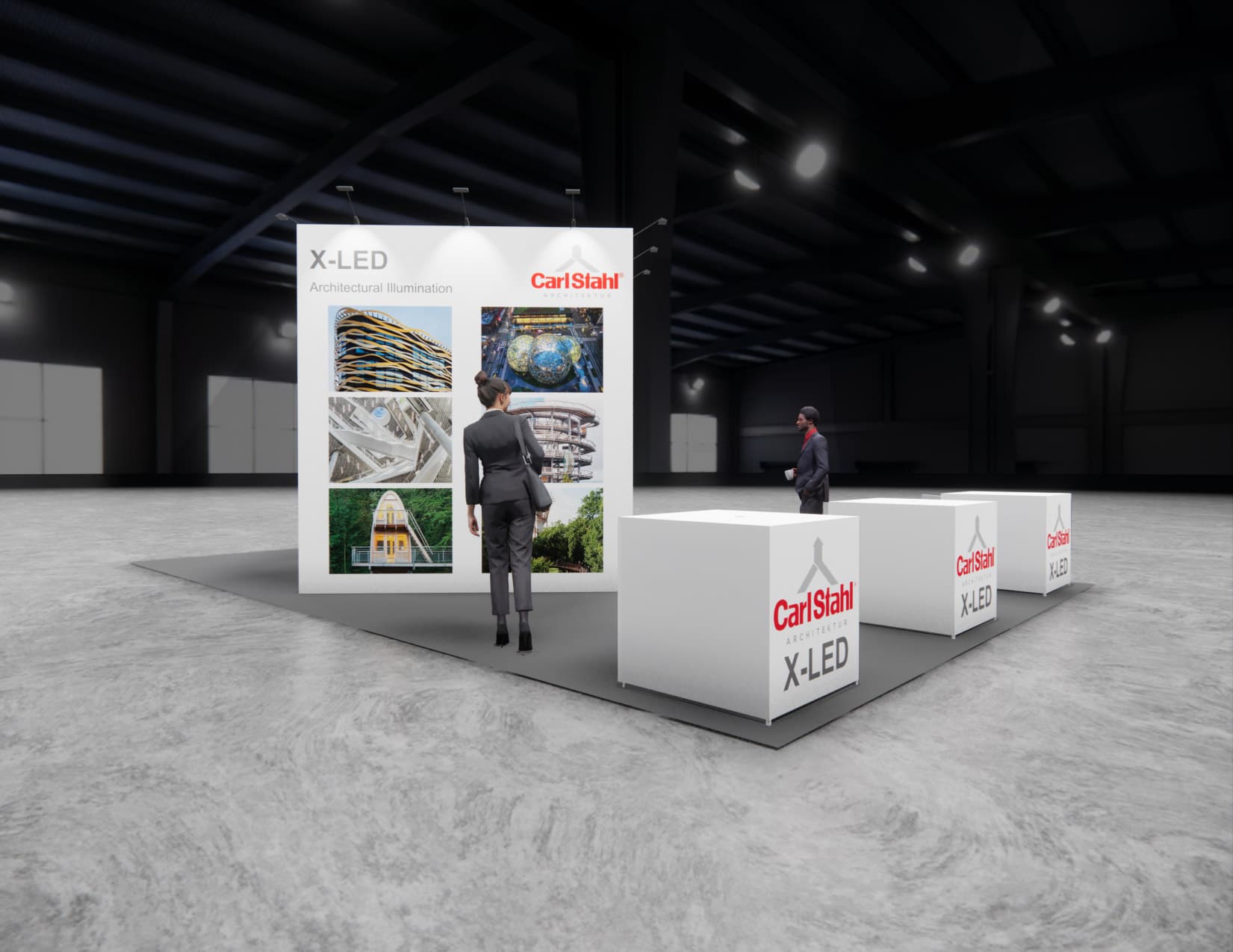 20 x 30 Island Exhibit Rental — SEMA Show, Las Vegas