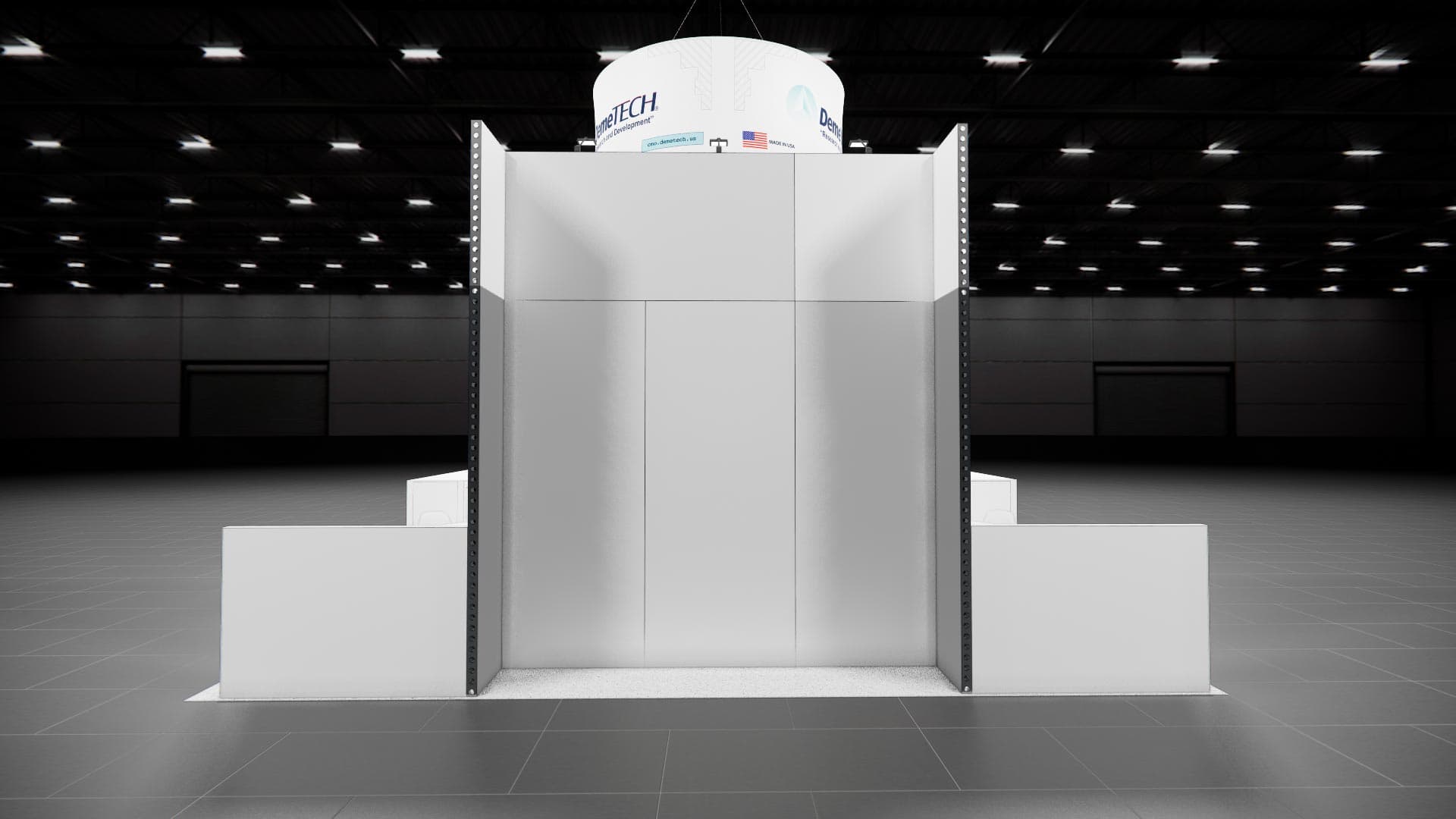 20 x 20 Island Exhibit Rental — MODEX, Atlanta