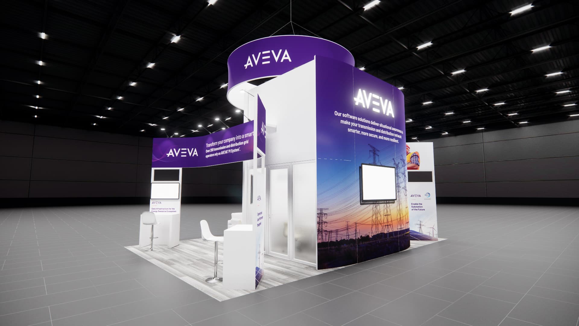 20 x 30 Island Exhibit Rental — SEMA Show, Las Vegas