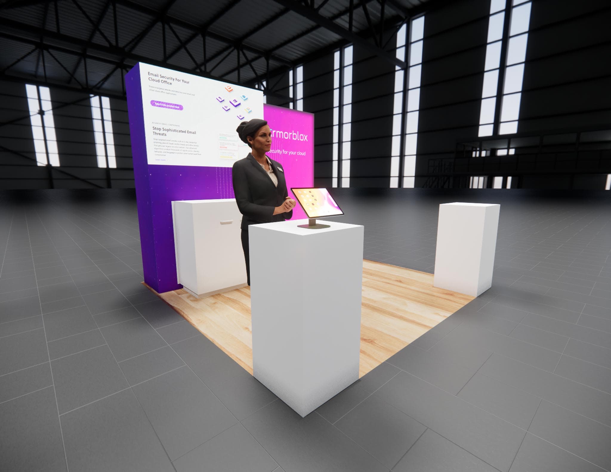 10 x 10 Inline Exhibit Rental — CES, Las Vegas