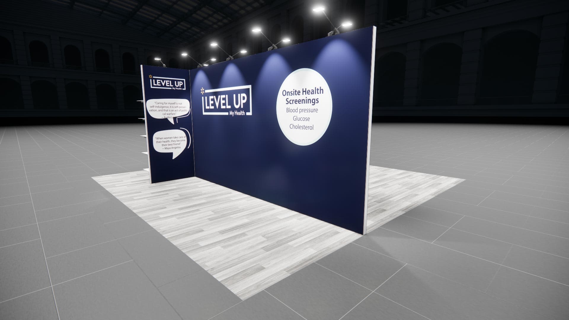 20 x 20 Island Exhibit Rental — InfoComm, Las Vegas