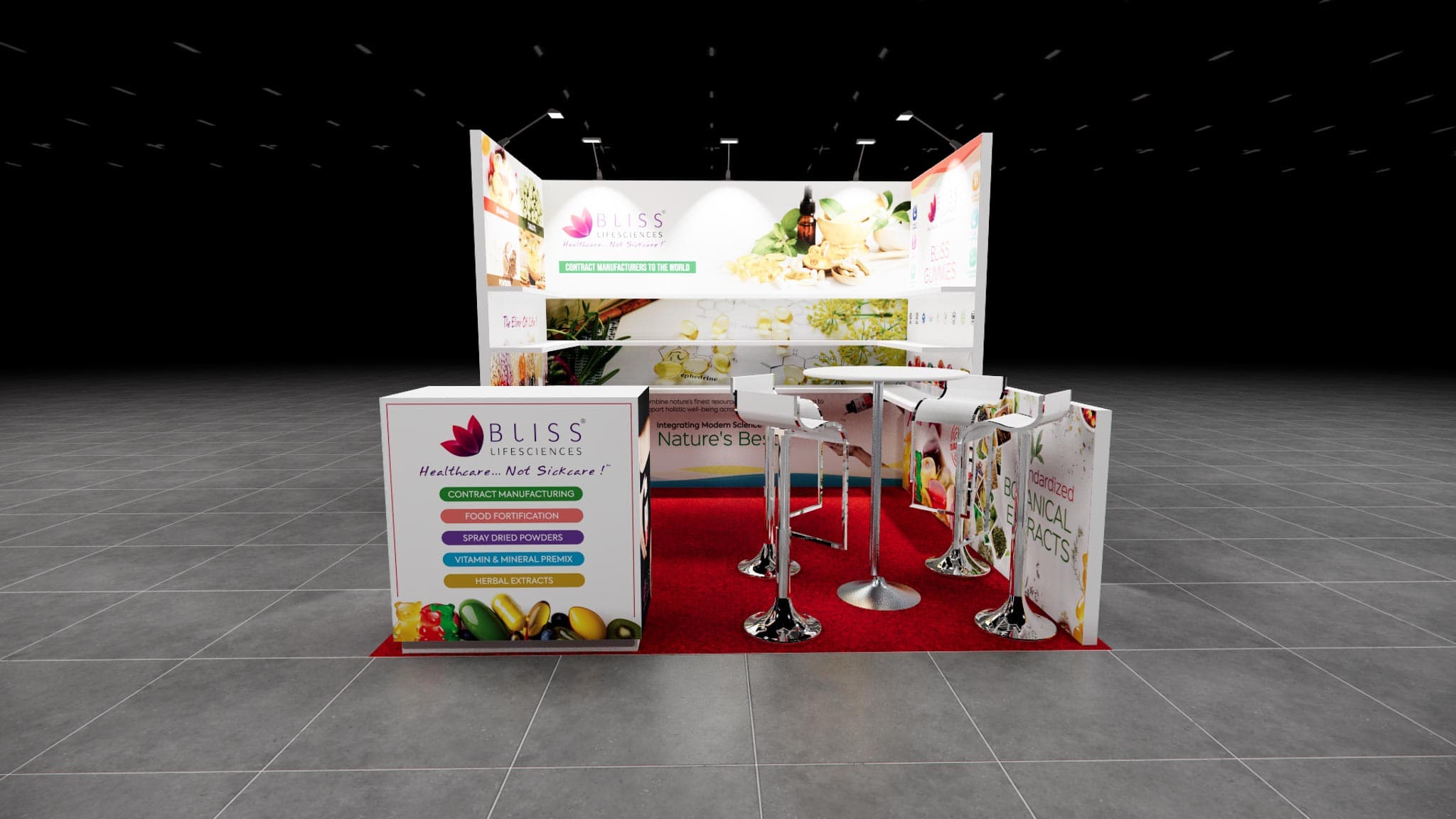 10 x 10 Inline Exhibit Rental — CES, Las Vegas