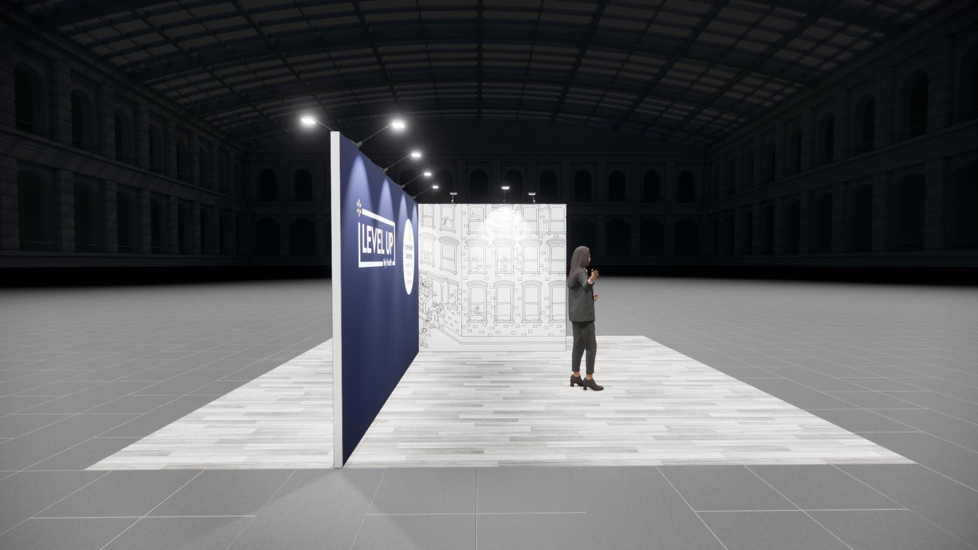 20 x 20 Island Exhibit Rental — InfoComm, Las Vegas