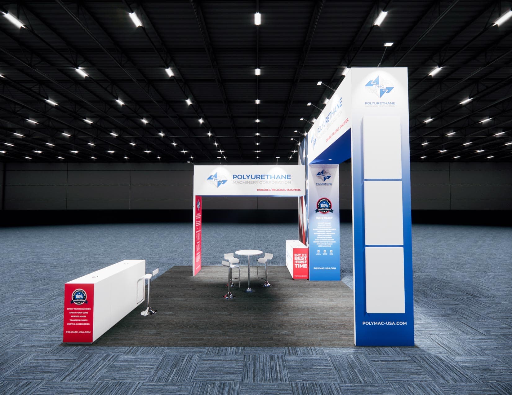 20 x 20 Island Exhibit Rental — MODEX, Atlanta