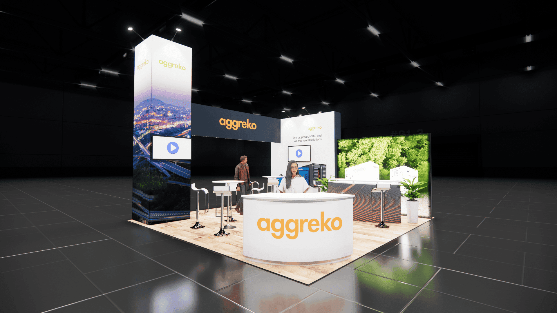 20 x 20 Island Exhibit Rental — Global Pet Expo, Orlando