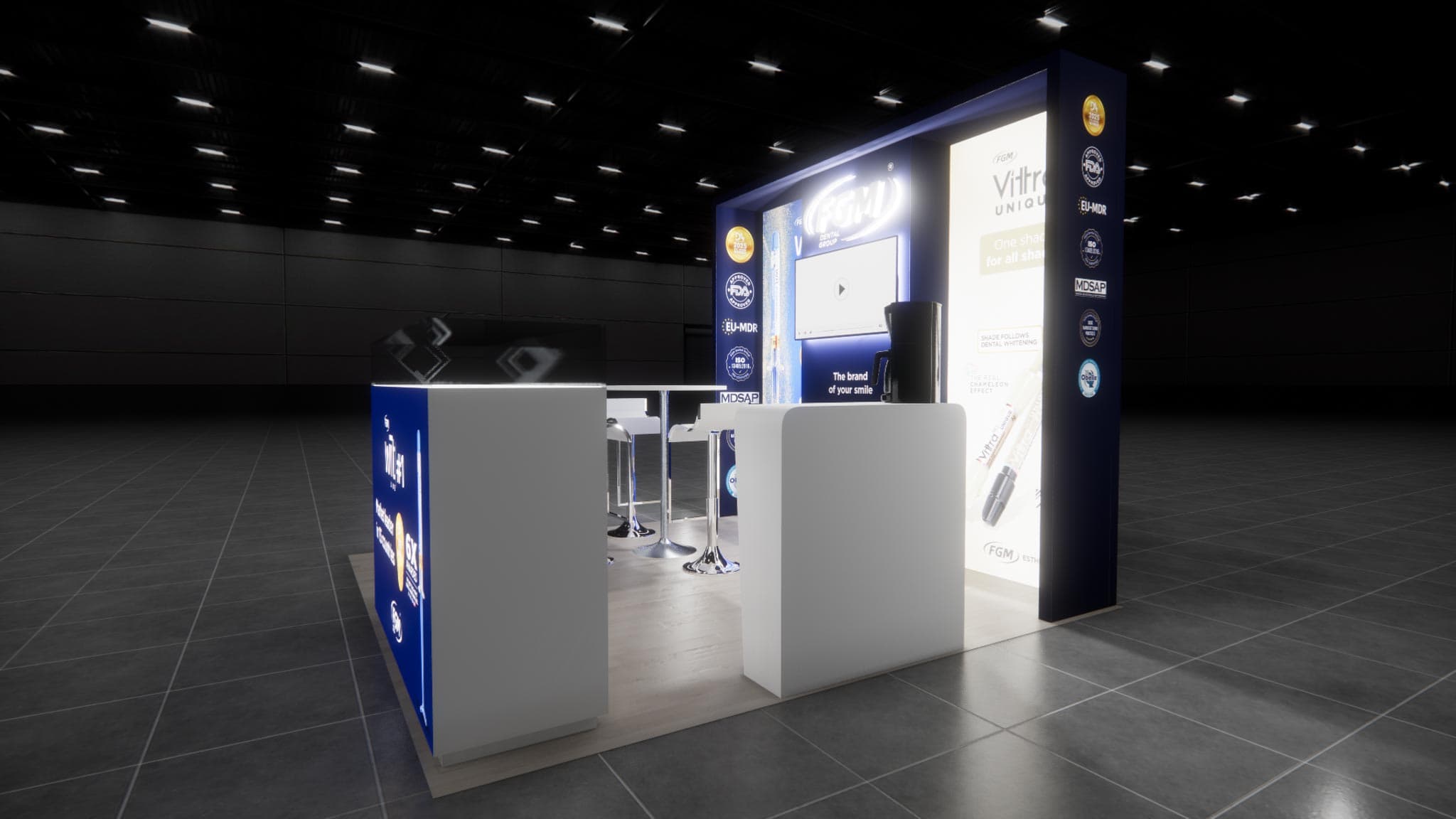 10 x 10 Inline Exhibit Rental — CAMX, Orlando
