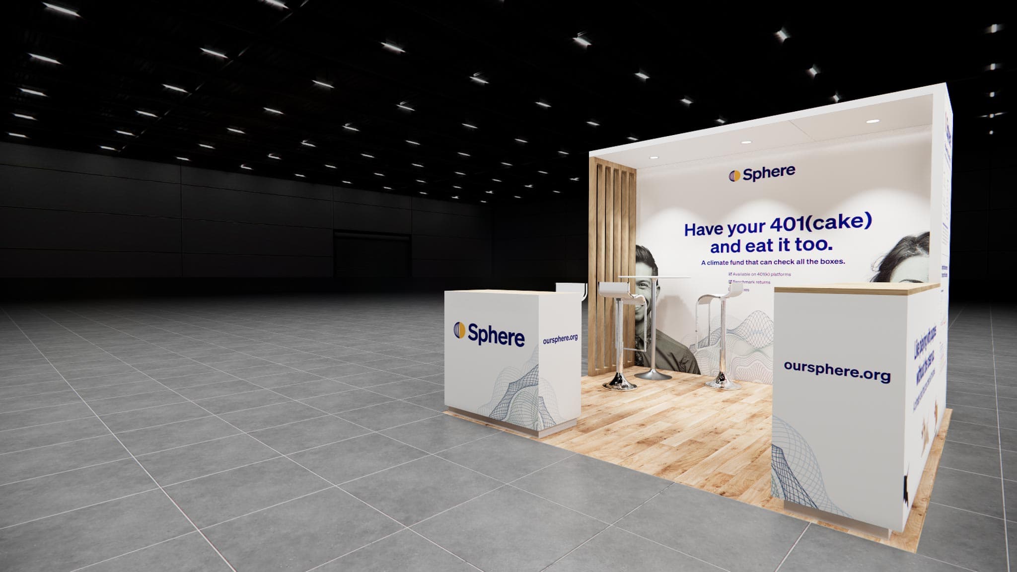 10 x 10 Inline Exhibit Rental — Coverings, Orlando