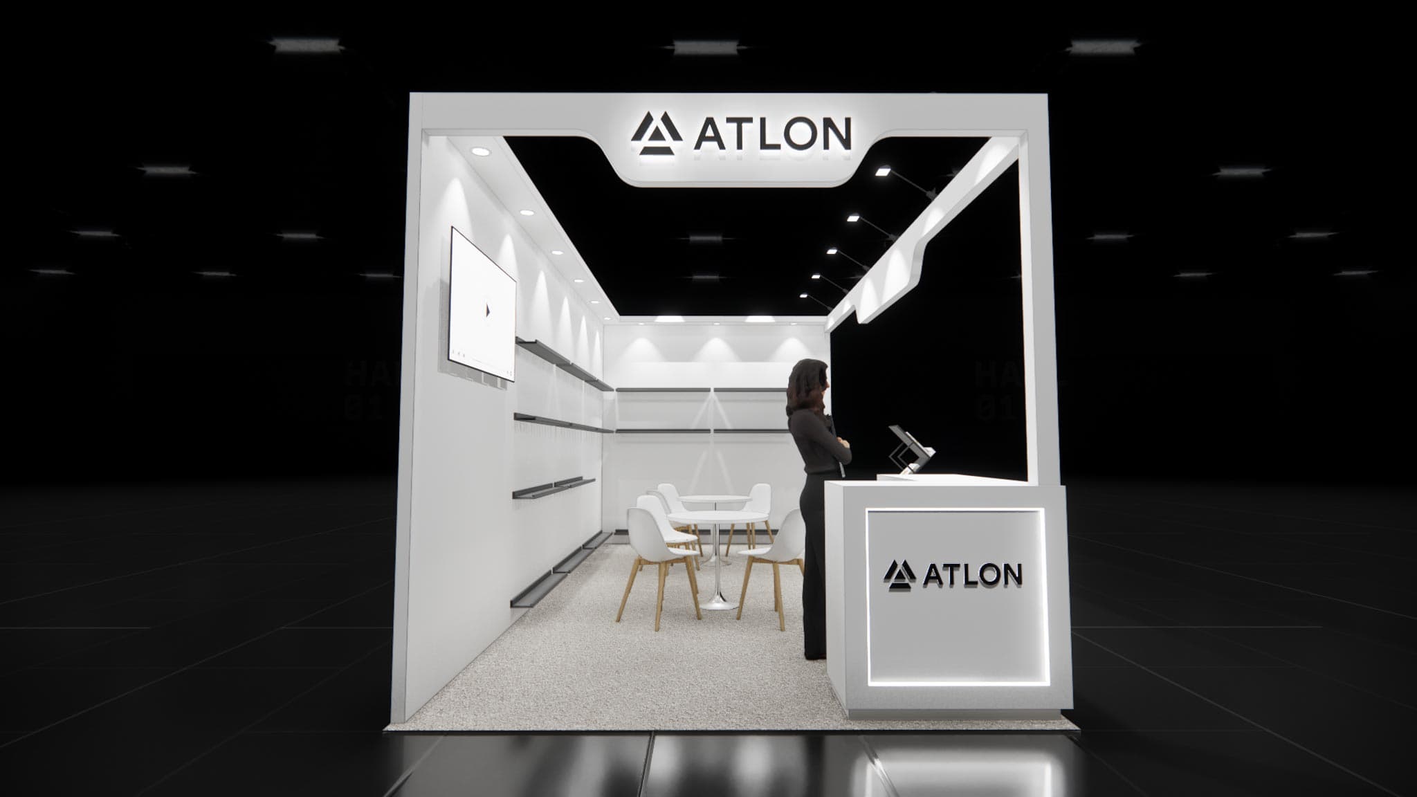 10 x 20 Inline Exhibit Rental — OTC, Houston