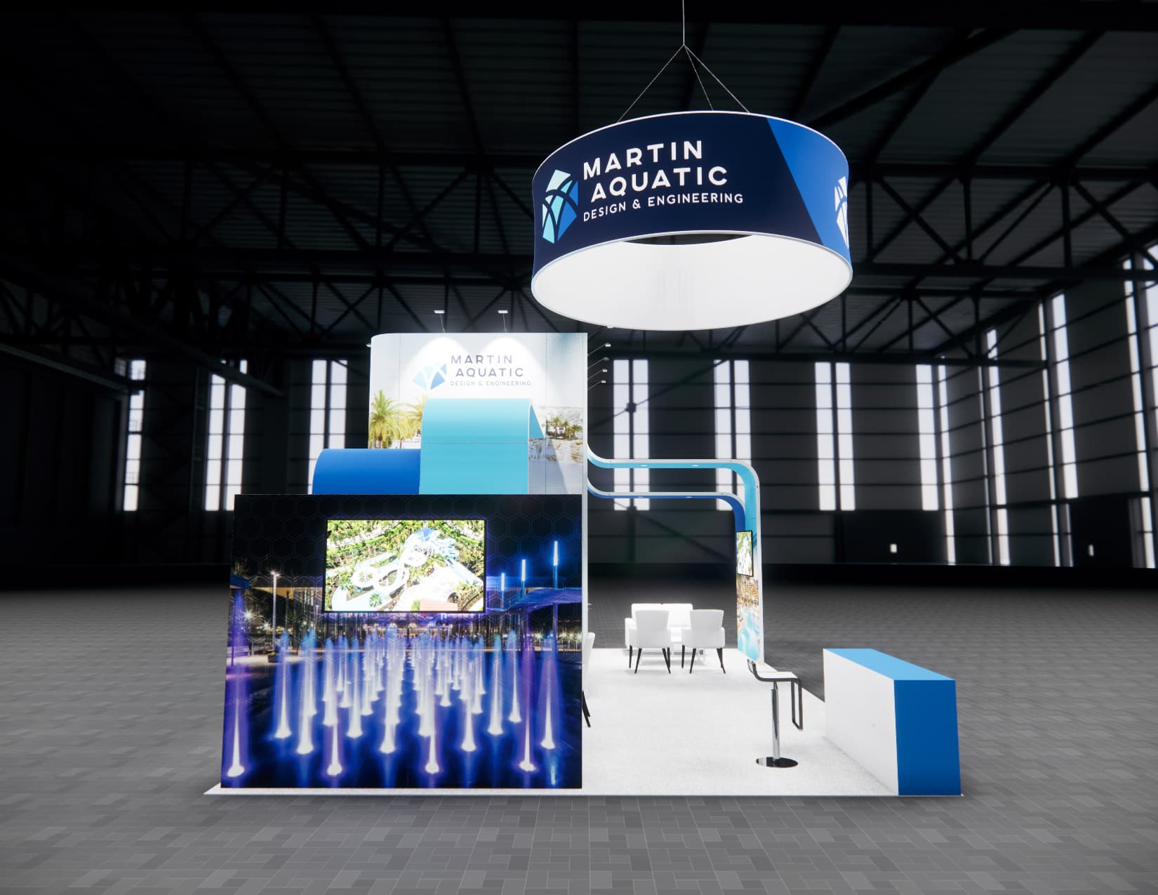 20 x 30 Island Exhibit Rental — PACK EXPO Las Vegas, Las Vegas